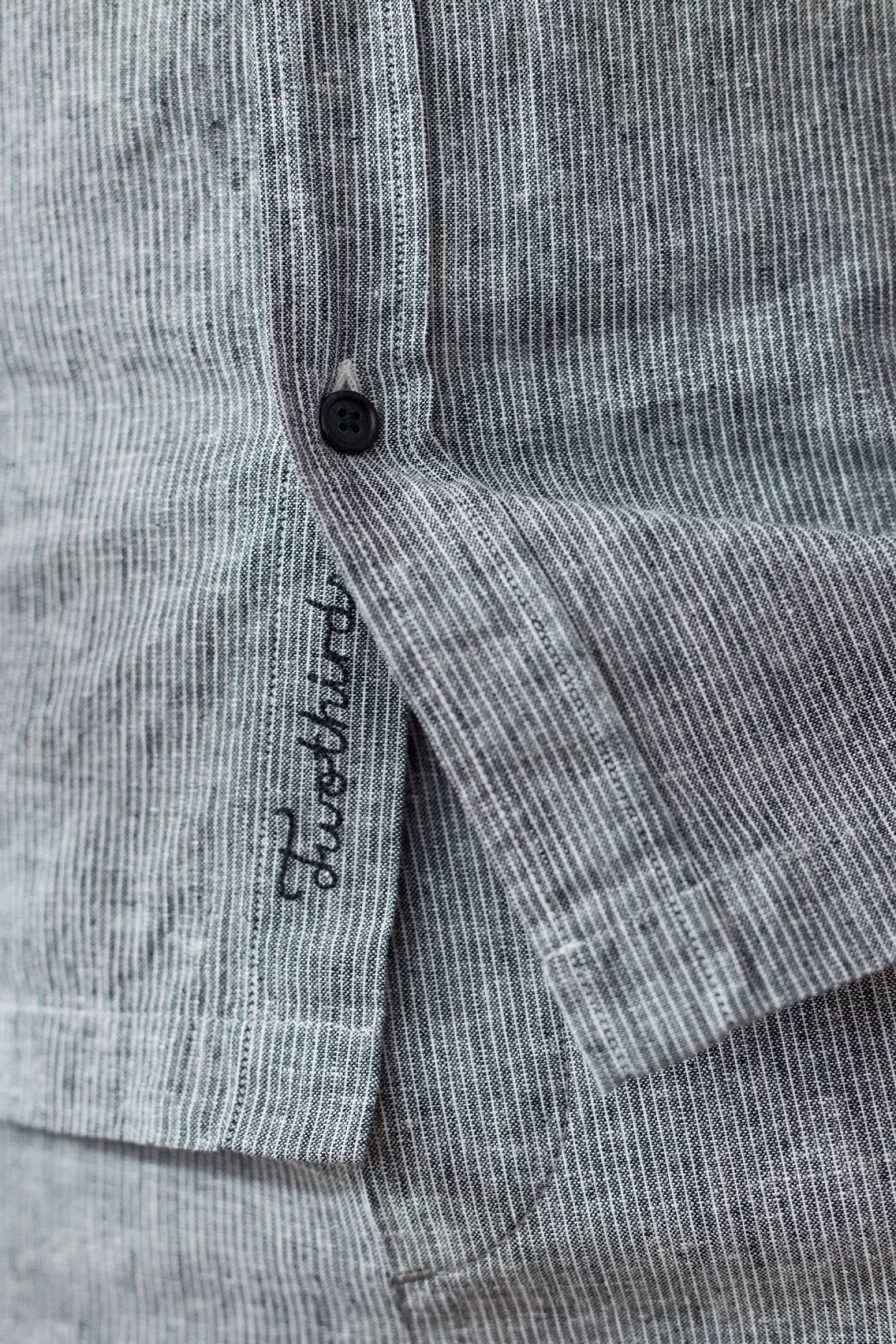 Twothirds Alacran-Navy Stripes^ Shirts