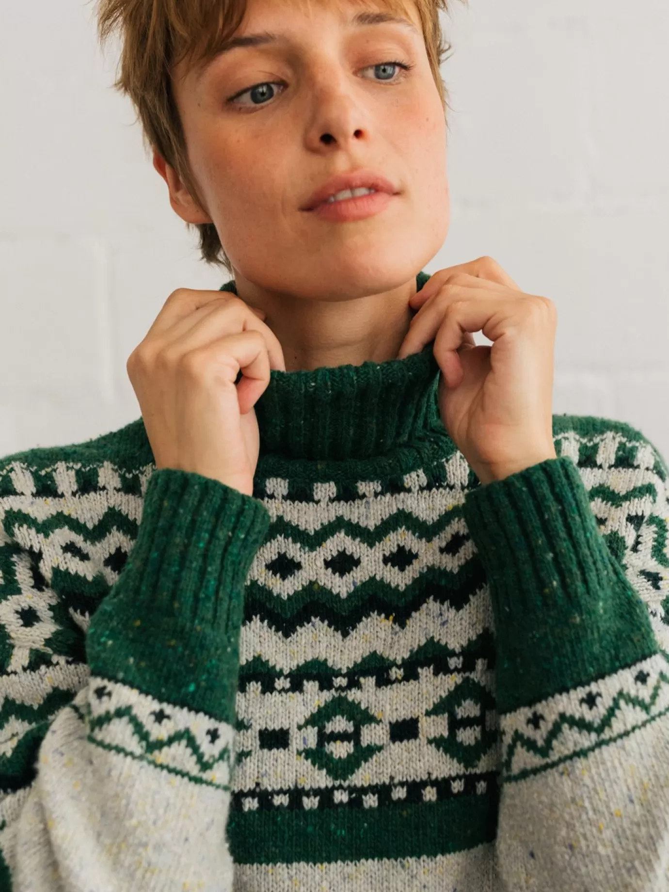 Twothirds Astypalaia-Jacquard^Women Knits