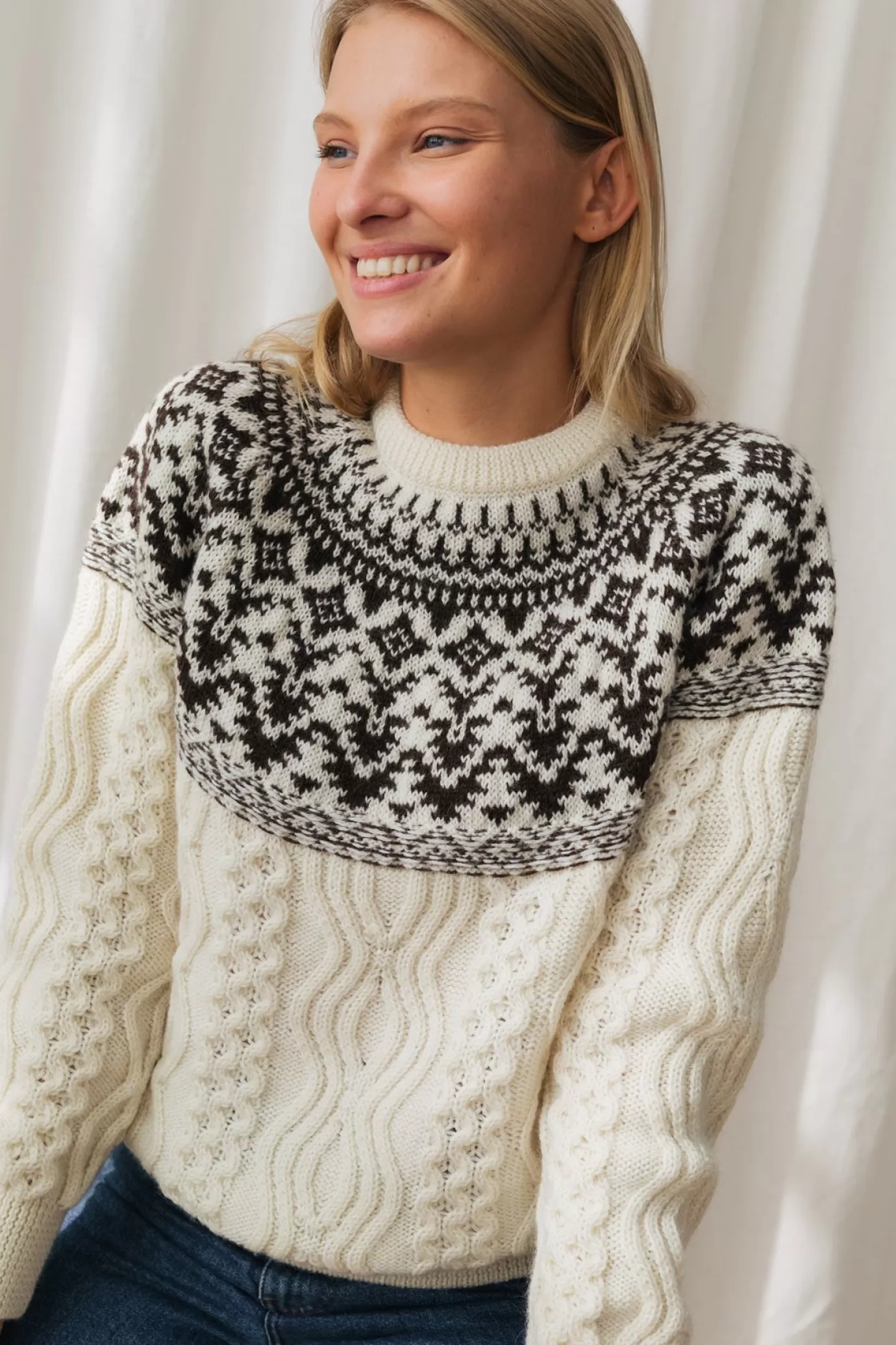 Twothirds Ballygally-Jacquard^Women Knits