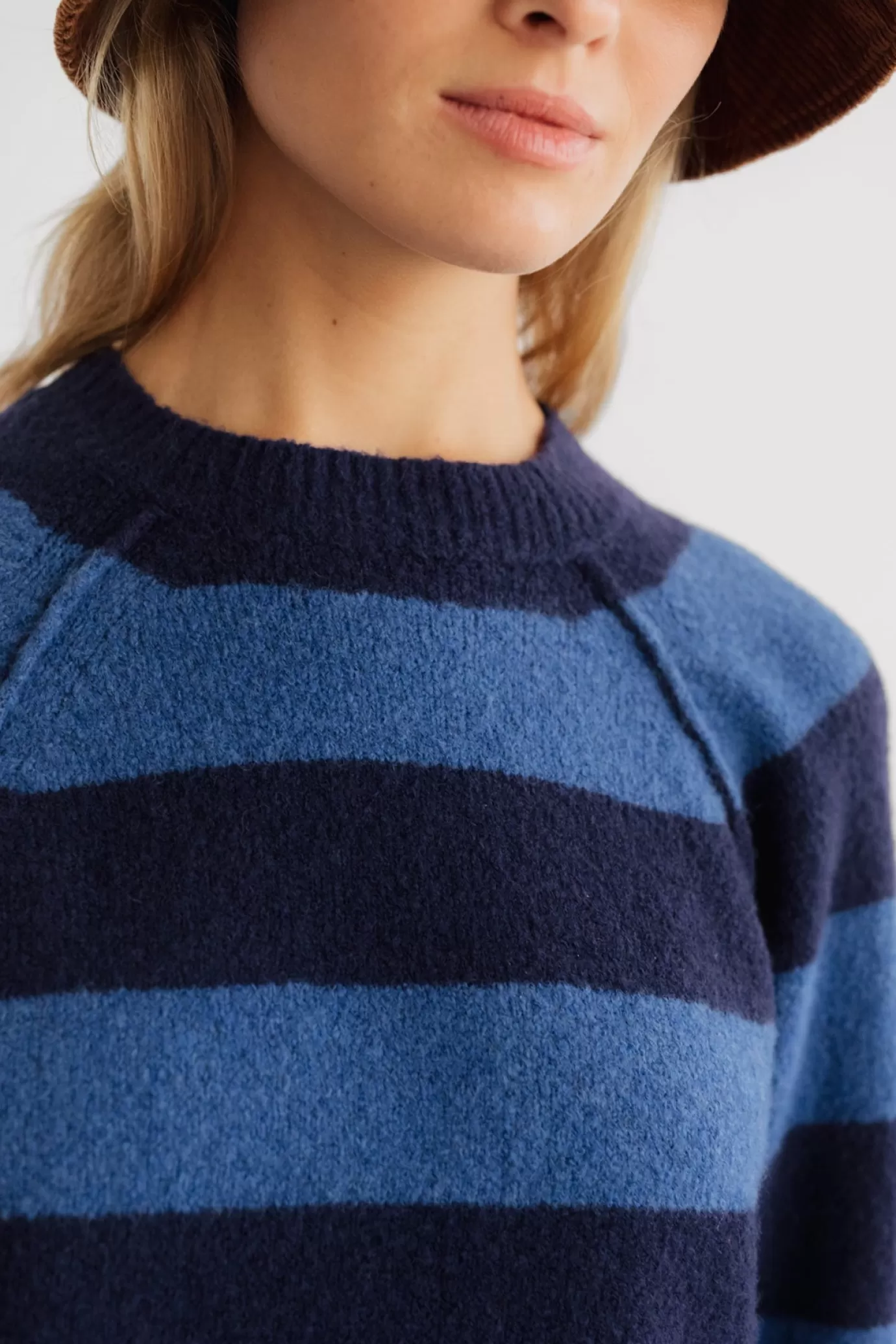 Twothirds Ballywalker-Blue Stripes^Women Knits