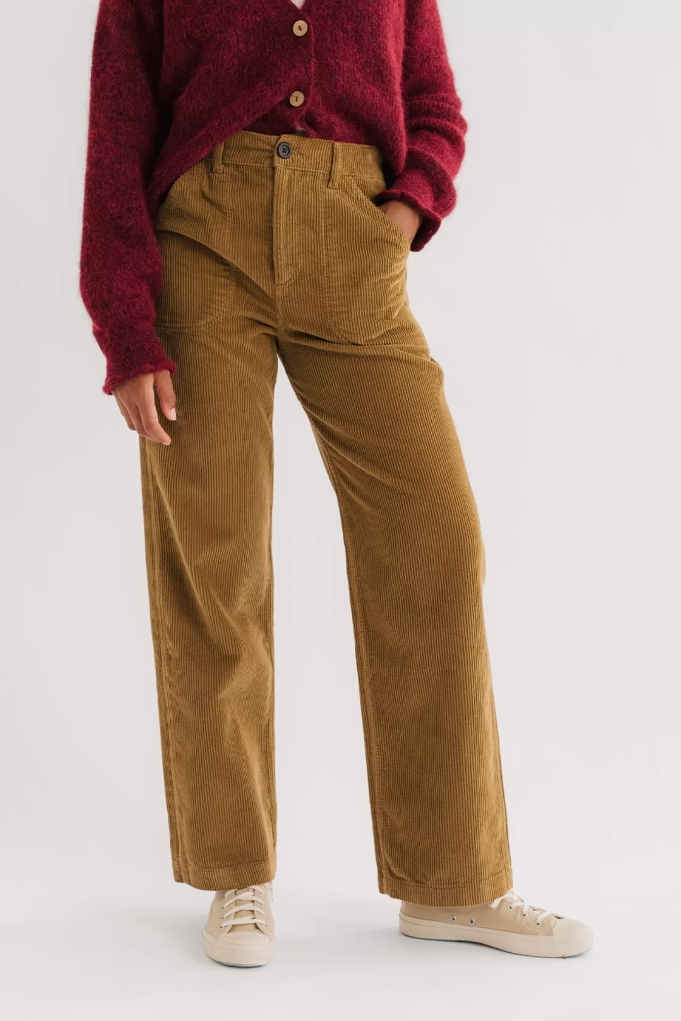 Twothirds Banna-Dusty Ochre^Women Pants