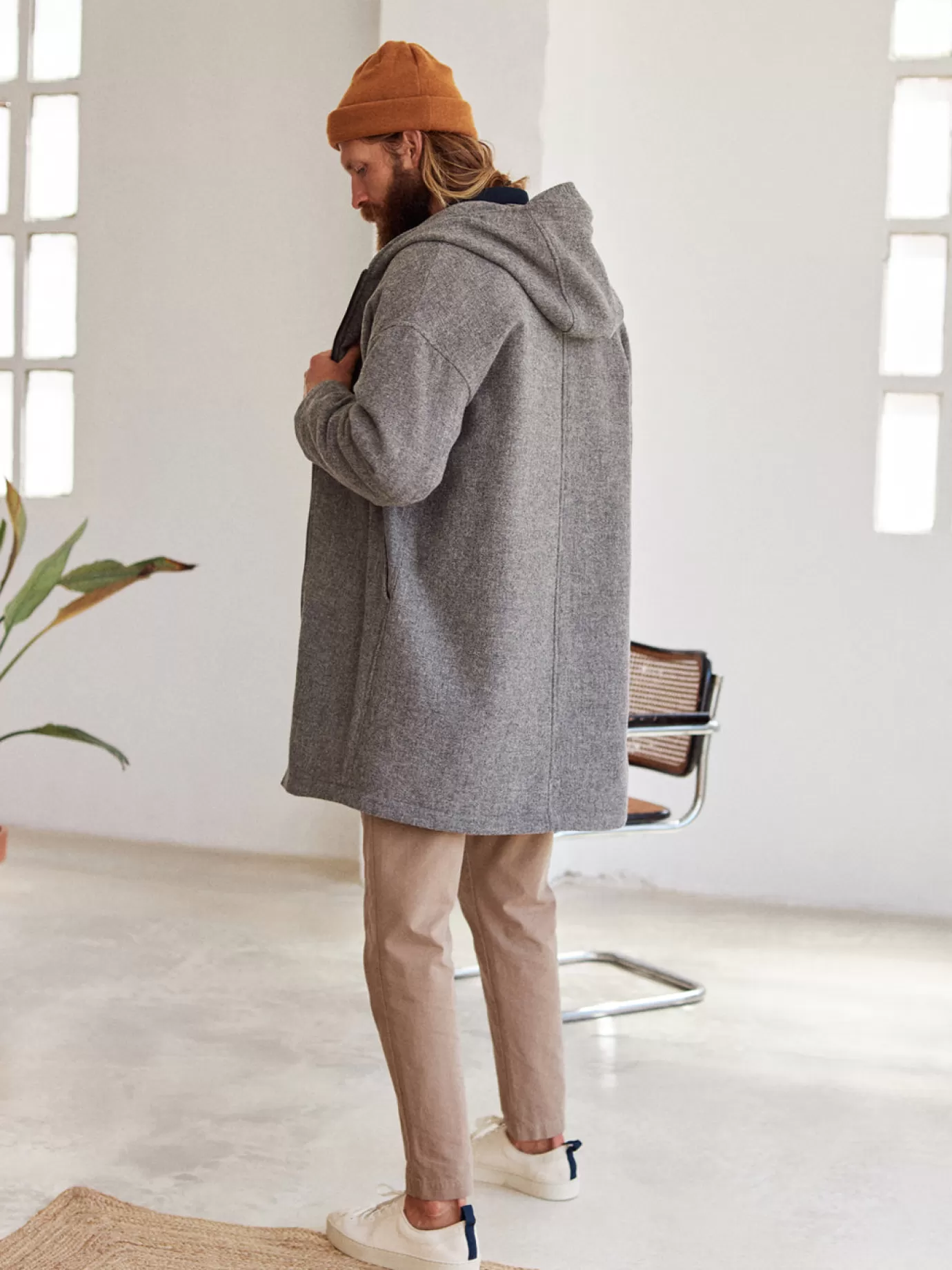 Twothirds Bear-Grey Melange^ Jackets