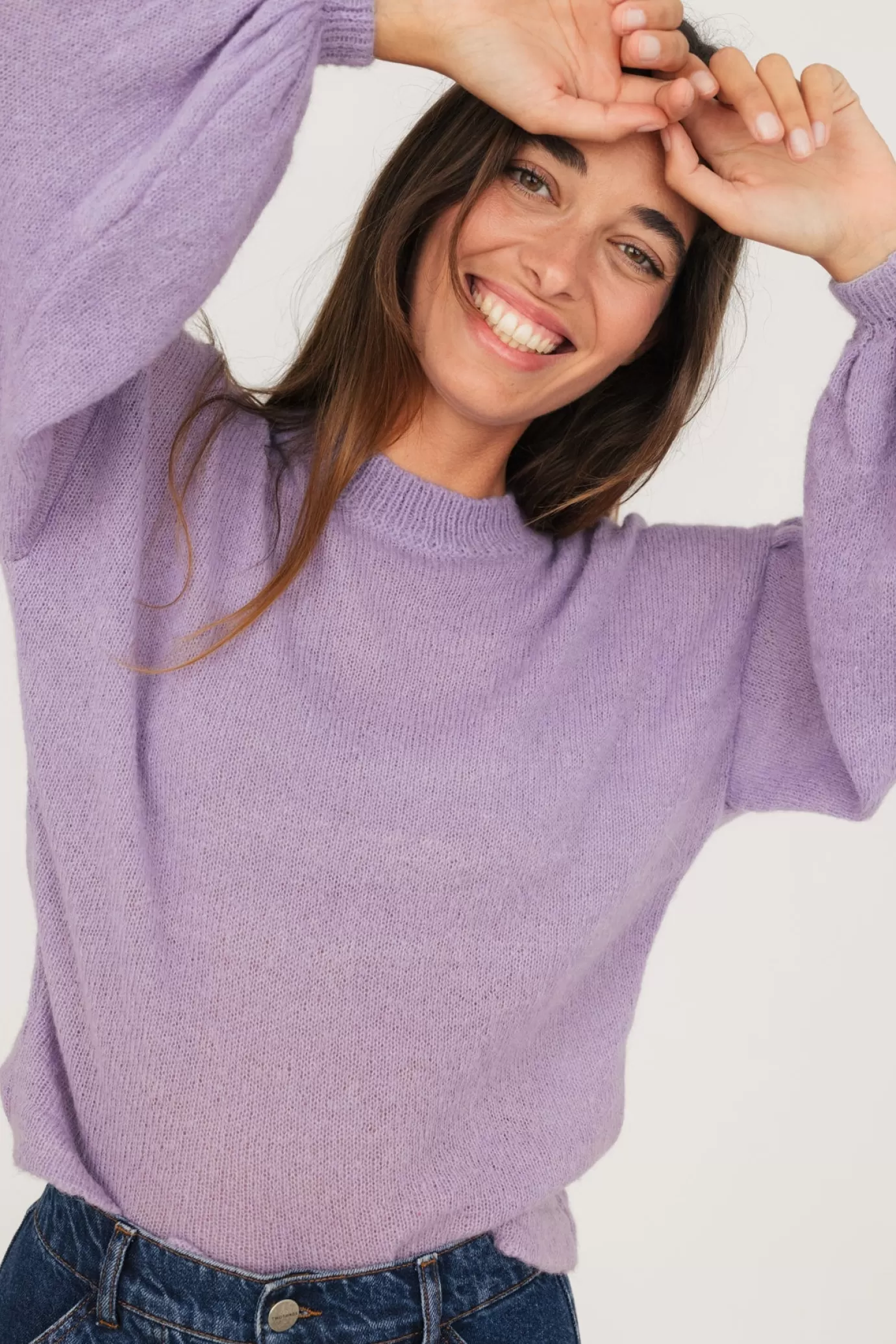 Twothirds Beechey-Mauve^Women Knits