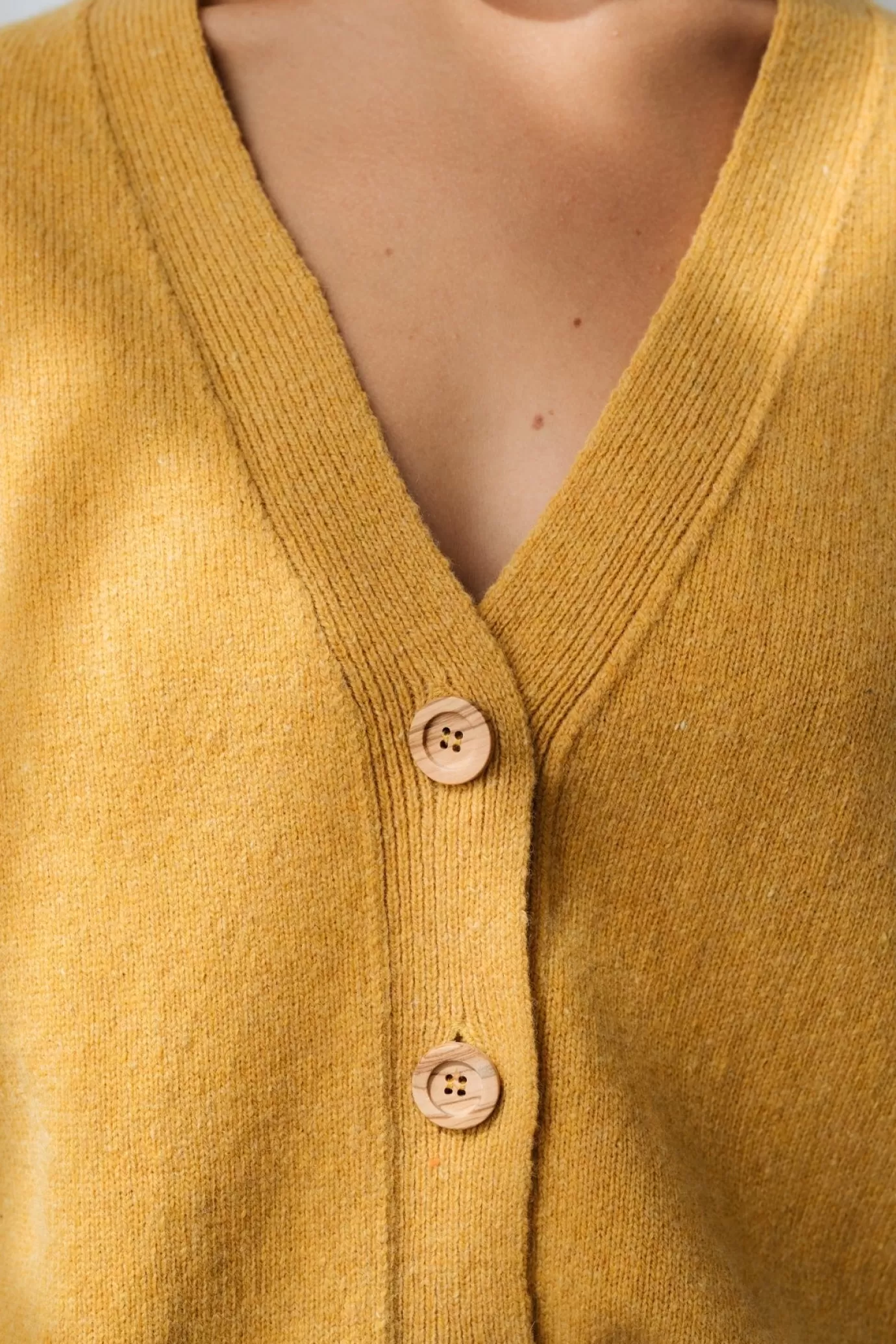 Twothirds Belfast-Soft Mustard^Women Knits