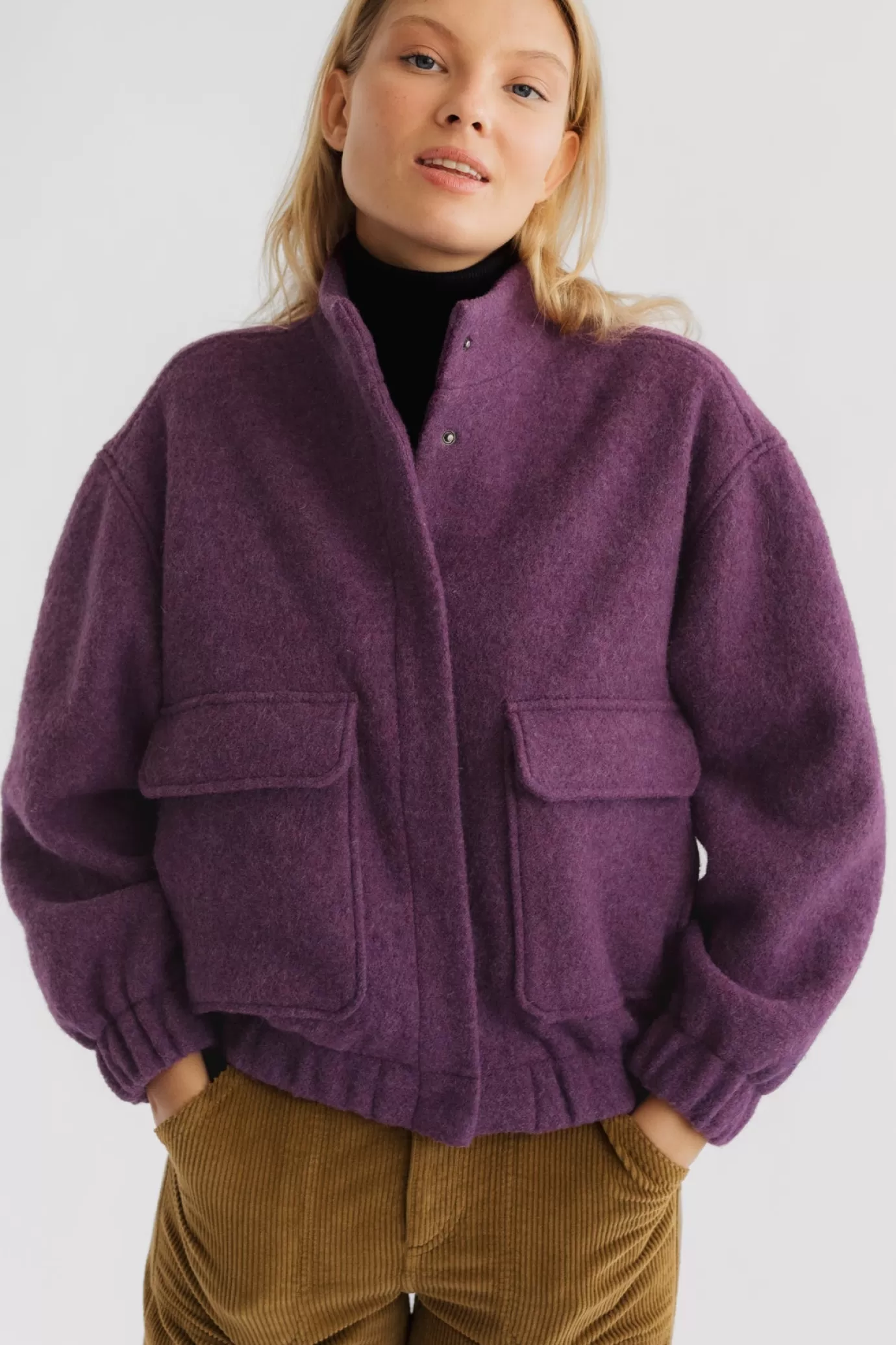 Twothirds Bushmill-Prune Purple^Women Jackets