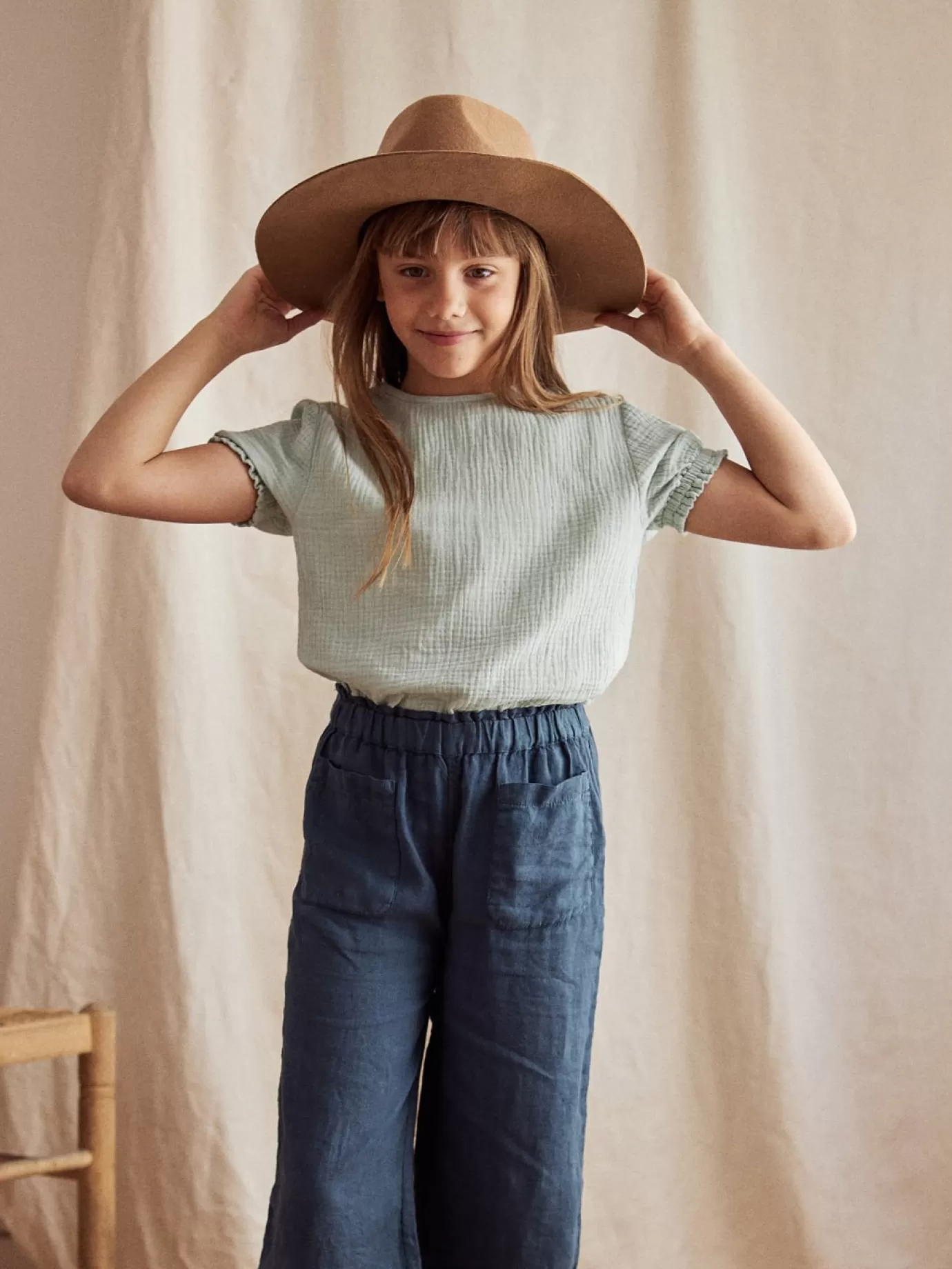 Twothirds Caminha-Pale Aqua^Kids Tops