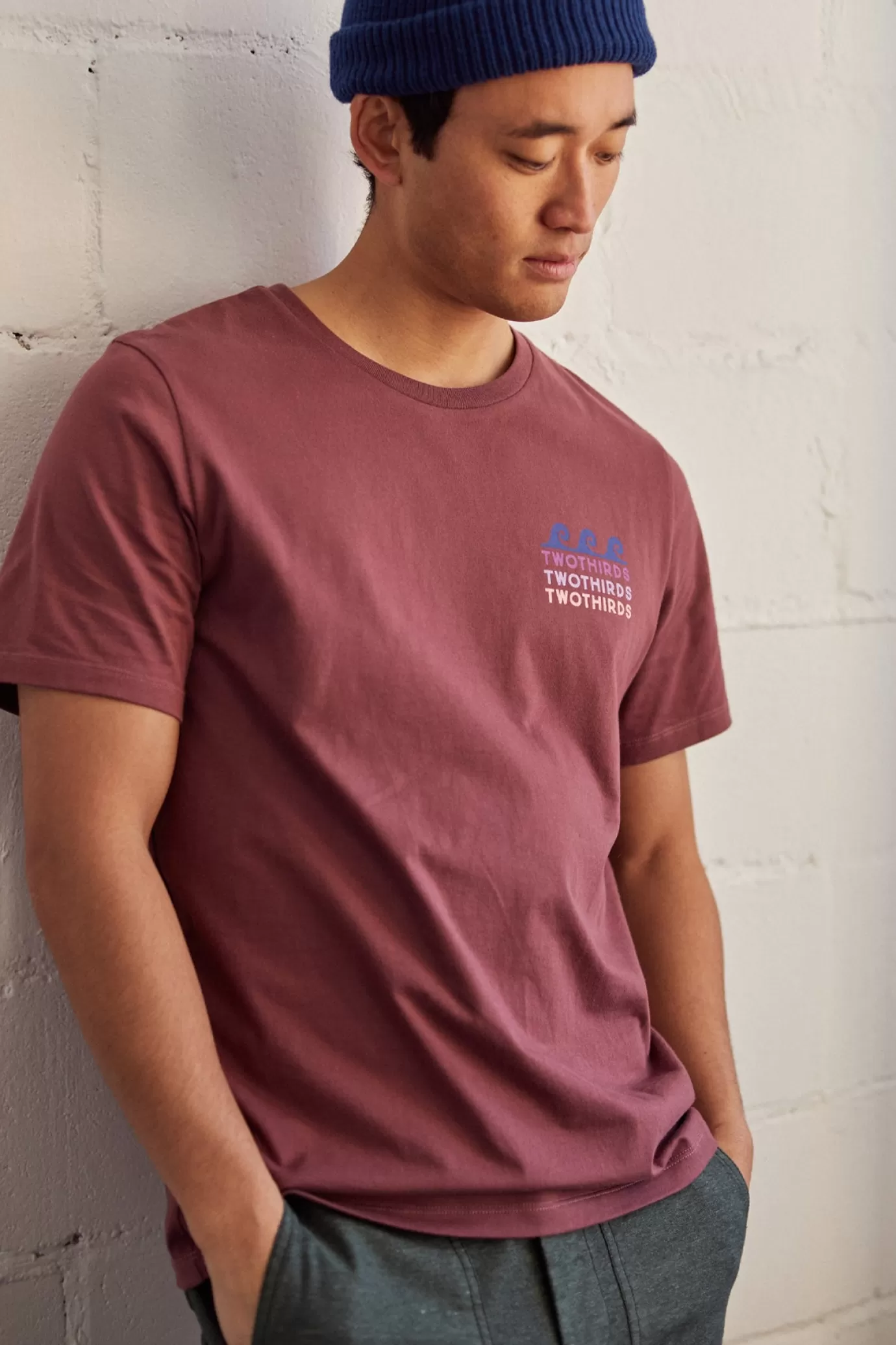 Twothirds Changuu-Rose Brown^ T-Shirts