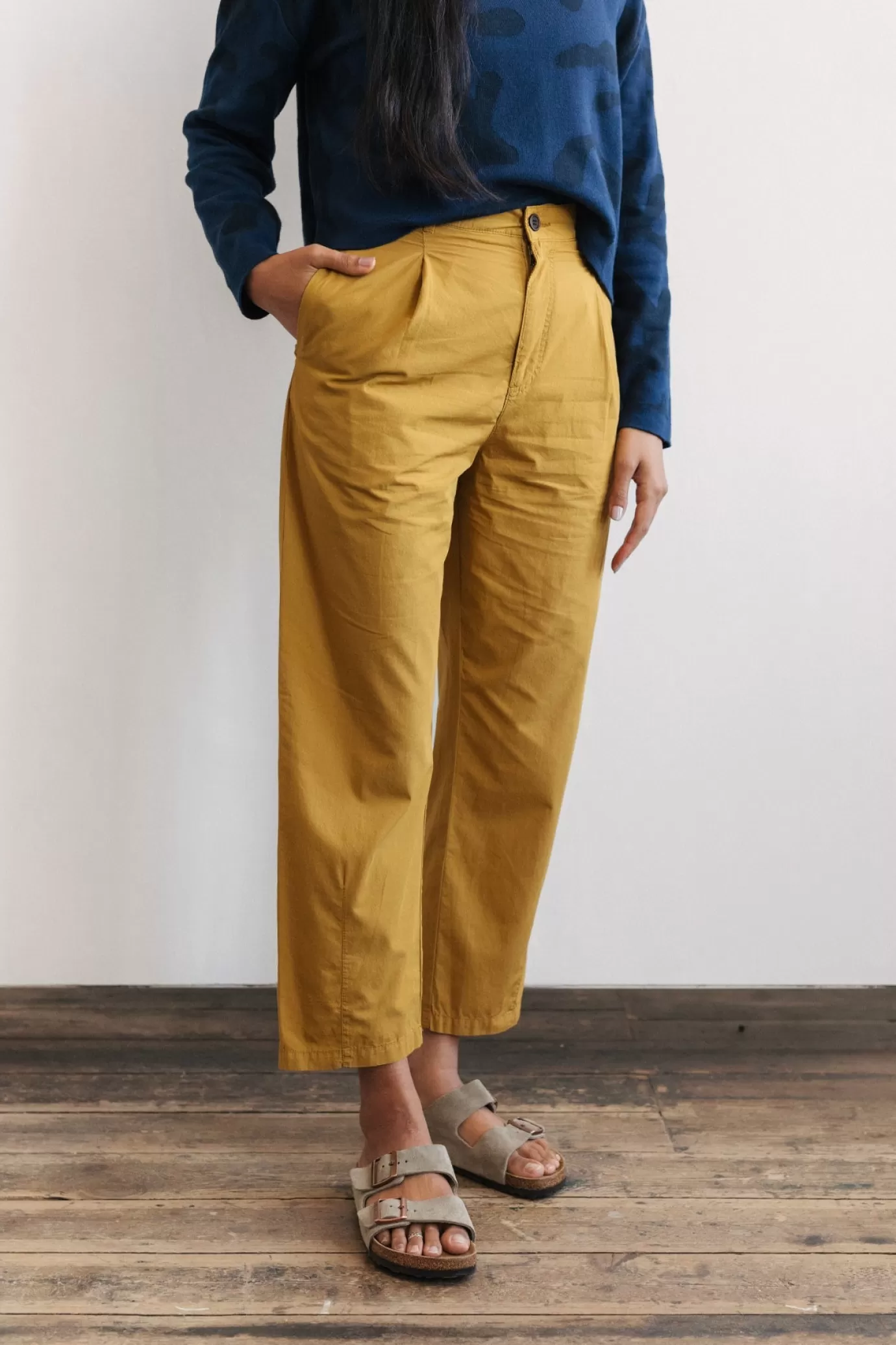 Twothirds Chiens-Mustard^Women Pants