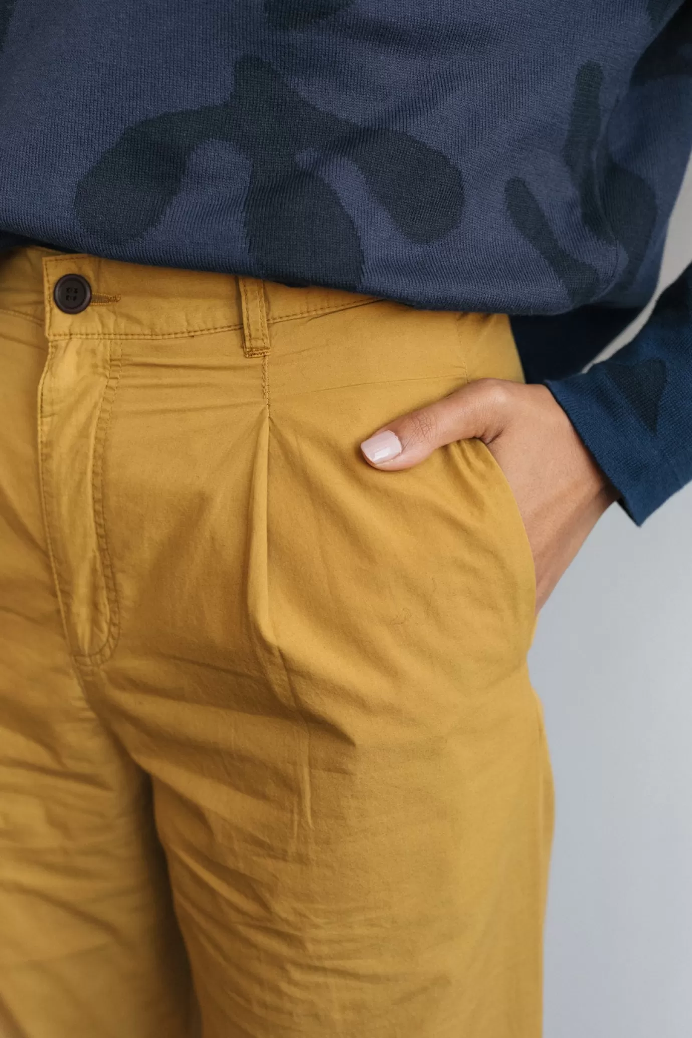 Twothirds Chiens-Mustard^Women Pants