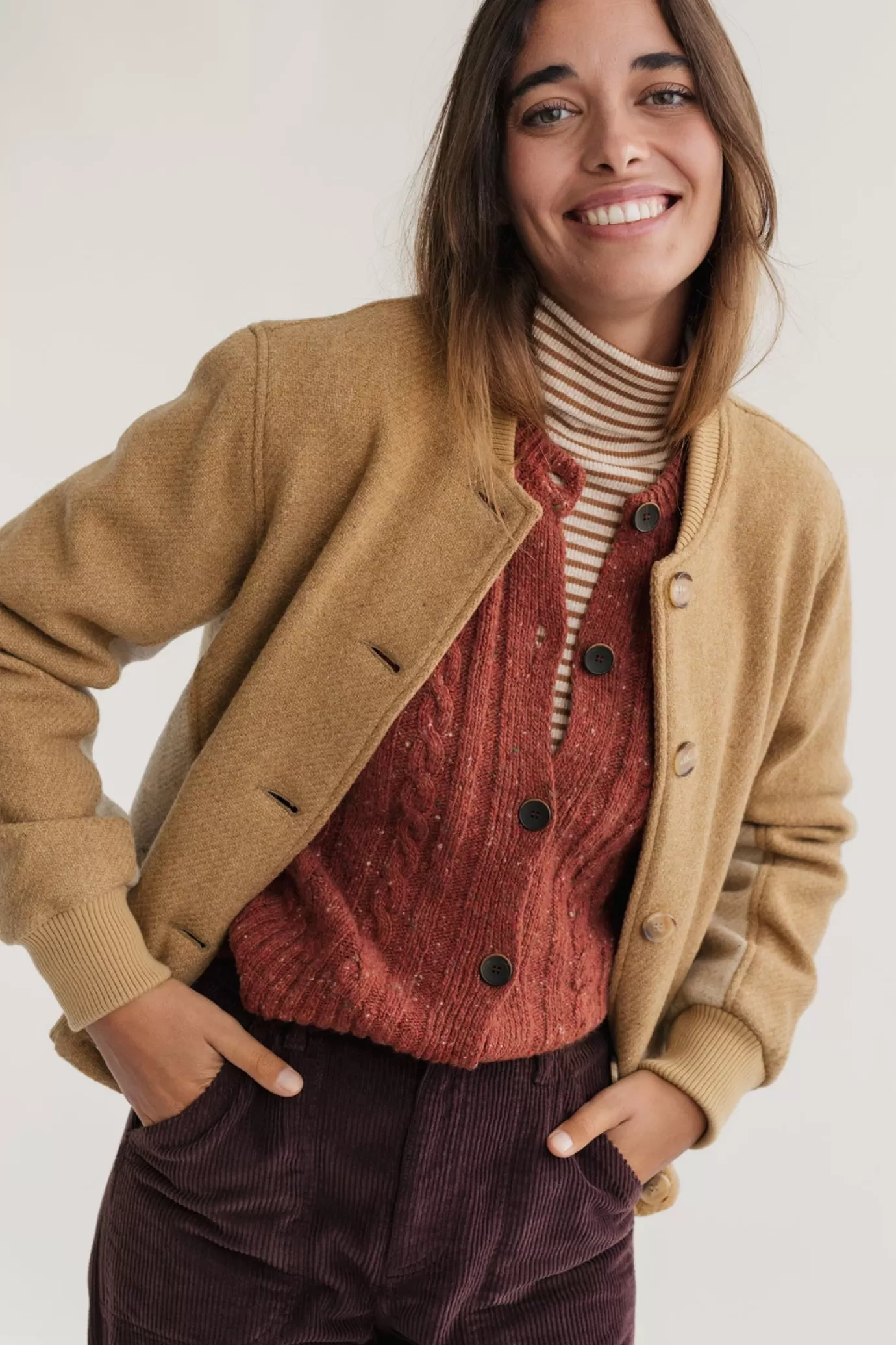 Twothirds Coldita-Beige/Camel^Women Jackets