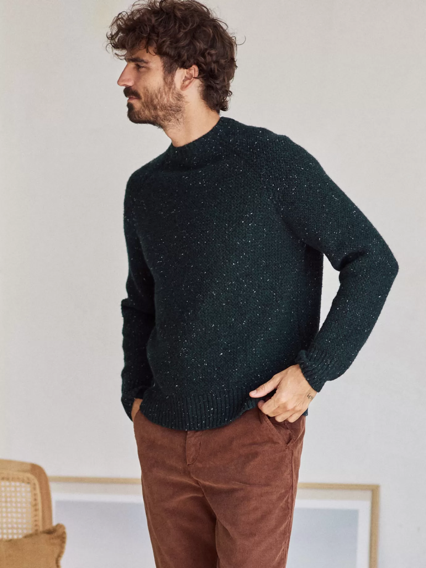 Twothirds Comino-Forest Green^ Wool