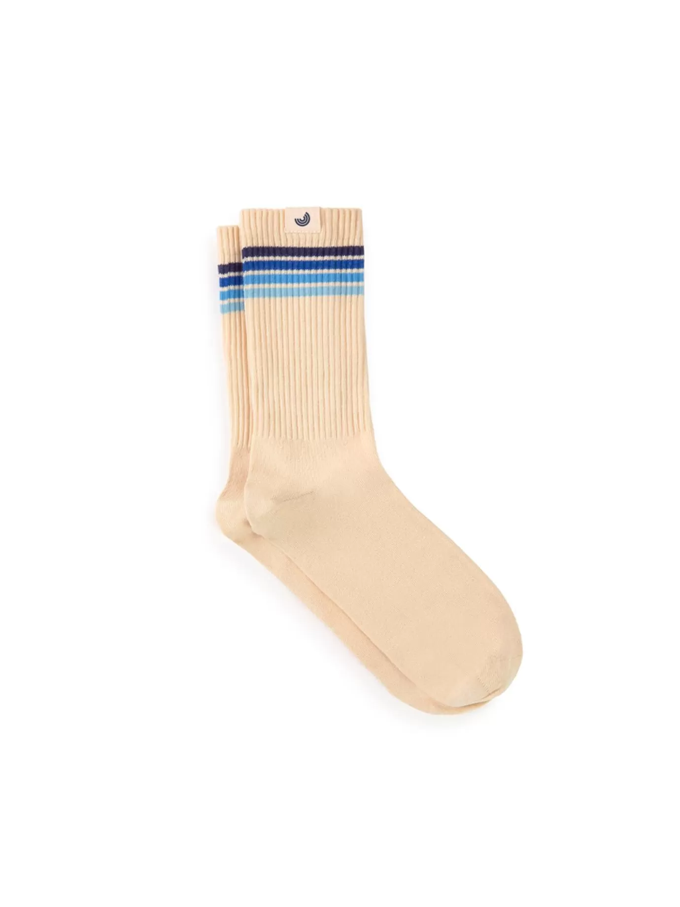 Twothirds Dugort-Blue Stripes^ Socks