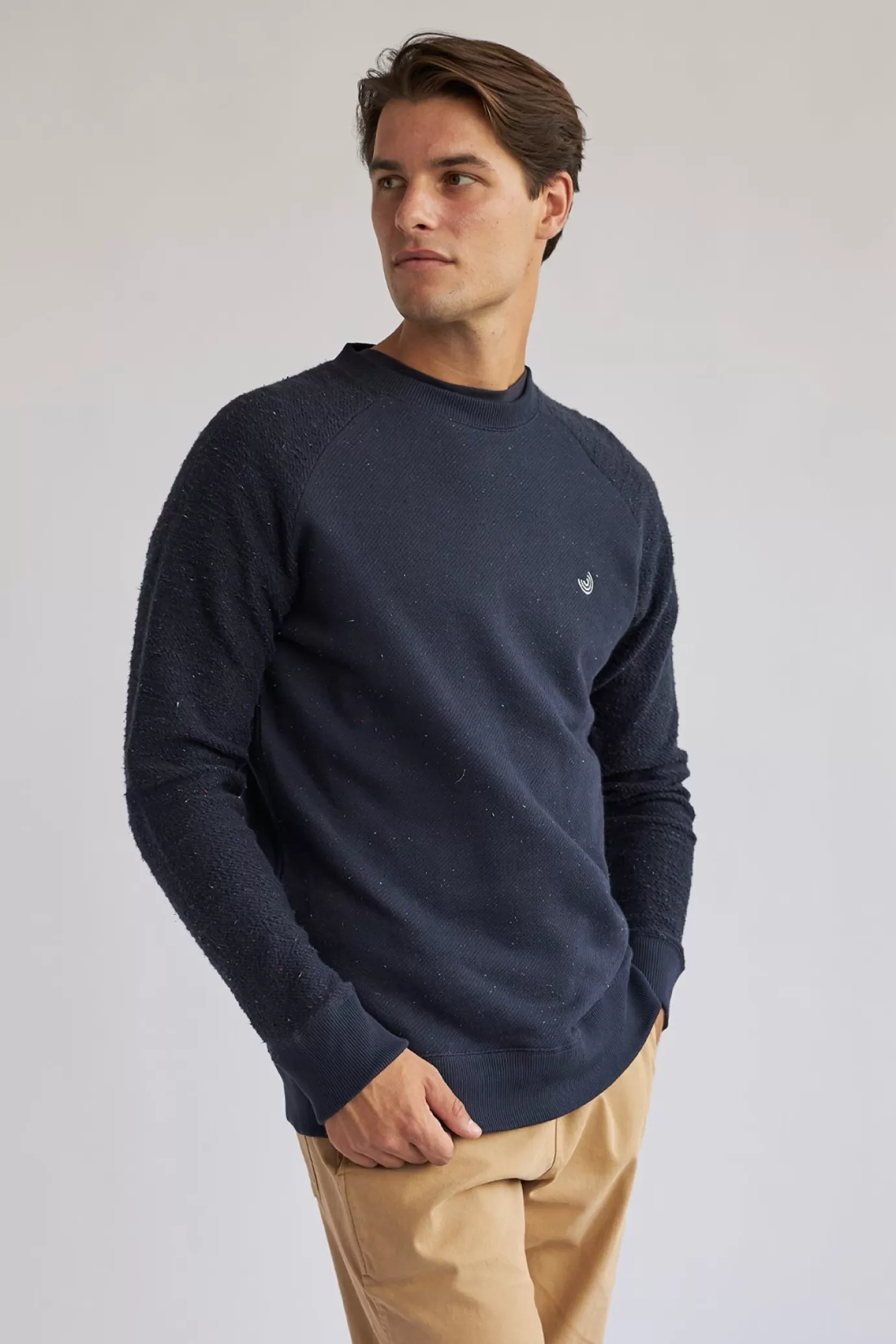 Twothirds Dunmore-Navy^ Crewneck