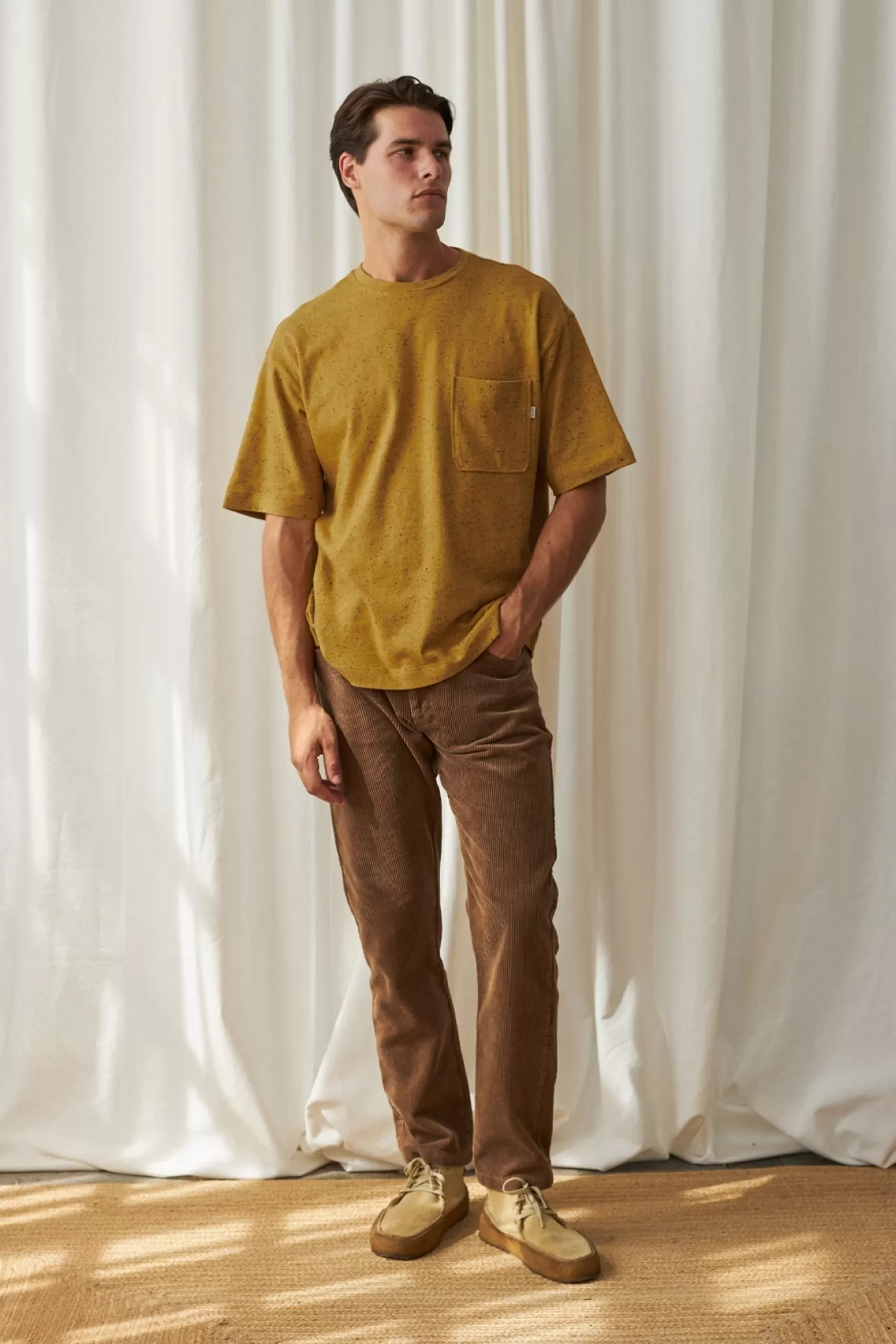 Twothirds Greystones-Honey Mustard/Color Neps^ T-Shirts