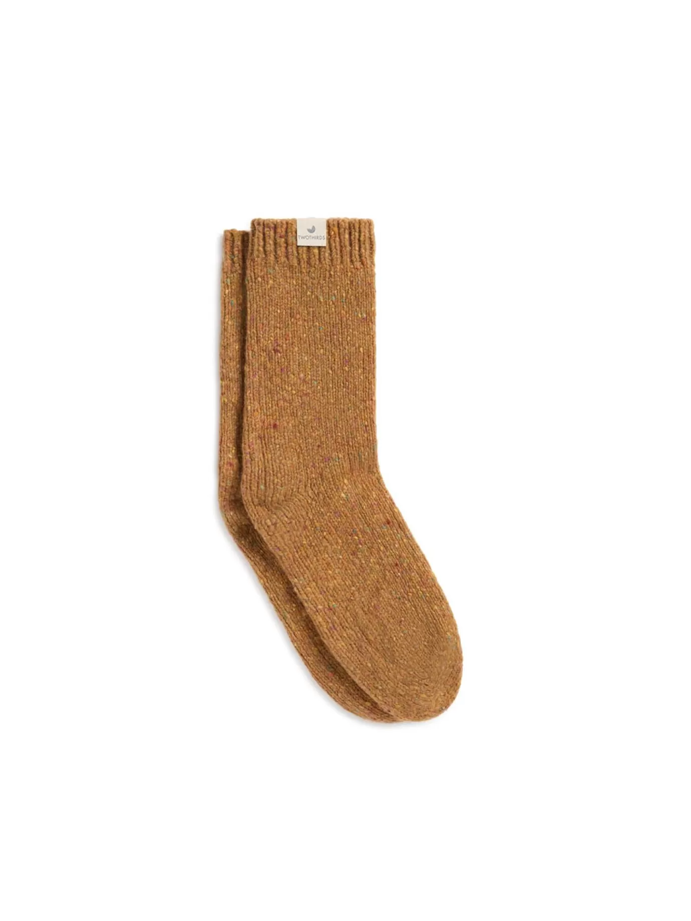 Twothirds Grindall-Mustard Neps^ Socks