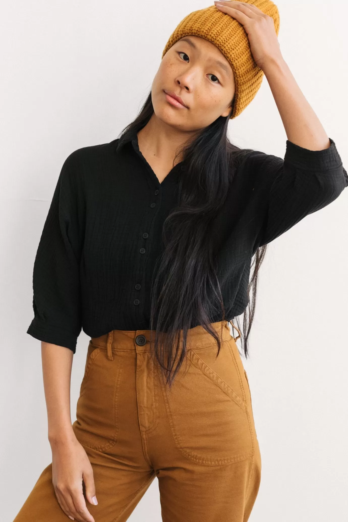 Twothirds Guguan-Black^Women Short Sleeve