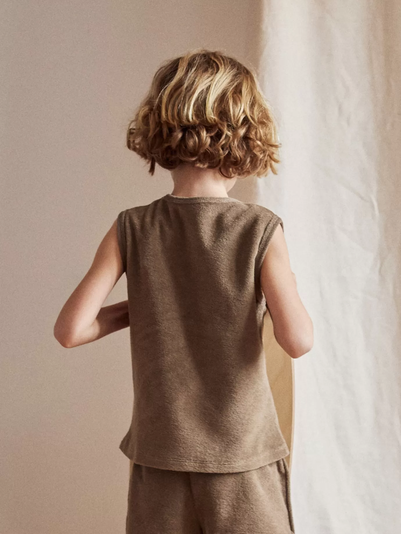 Twothirds Henley-Shitake^Kids Tops