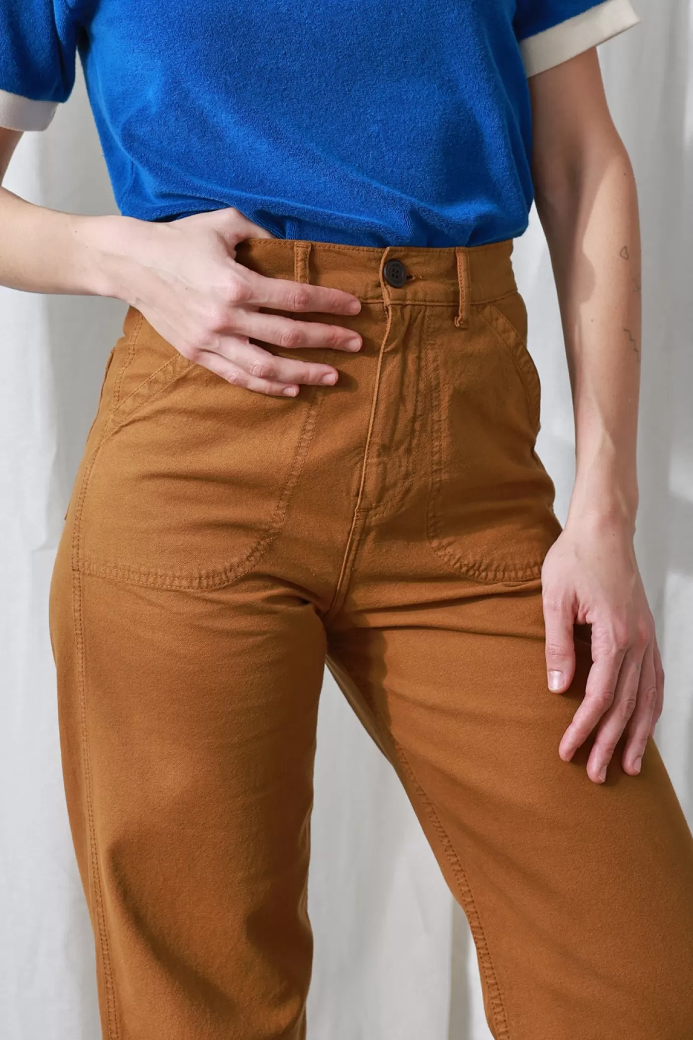 Twothirds Heron-Old Gold^Women Pants