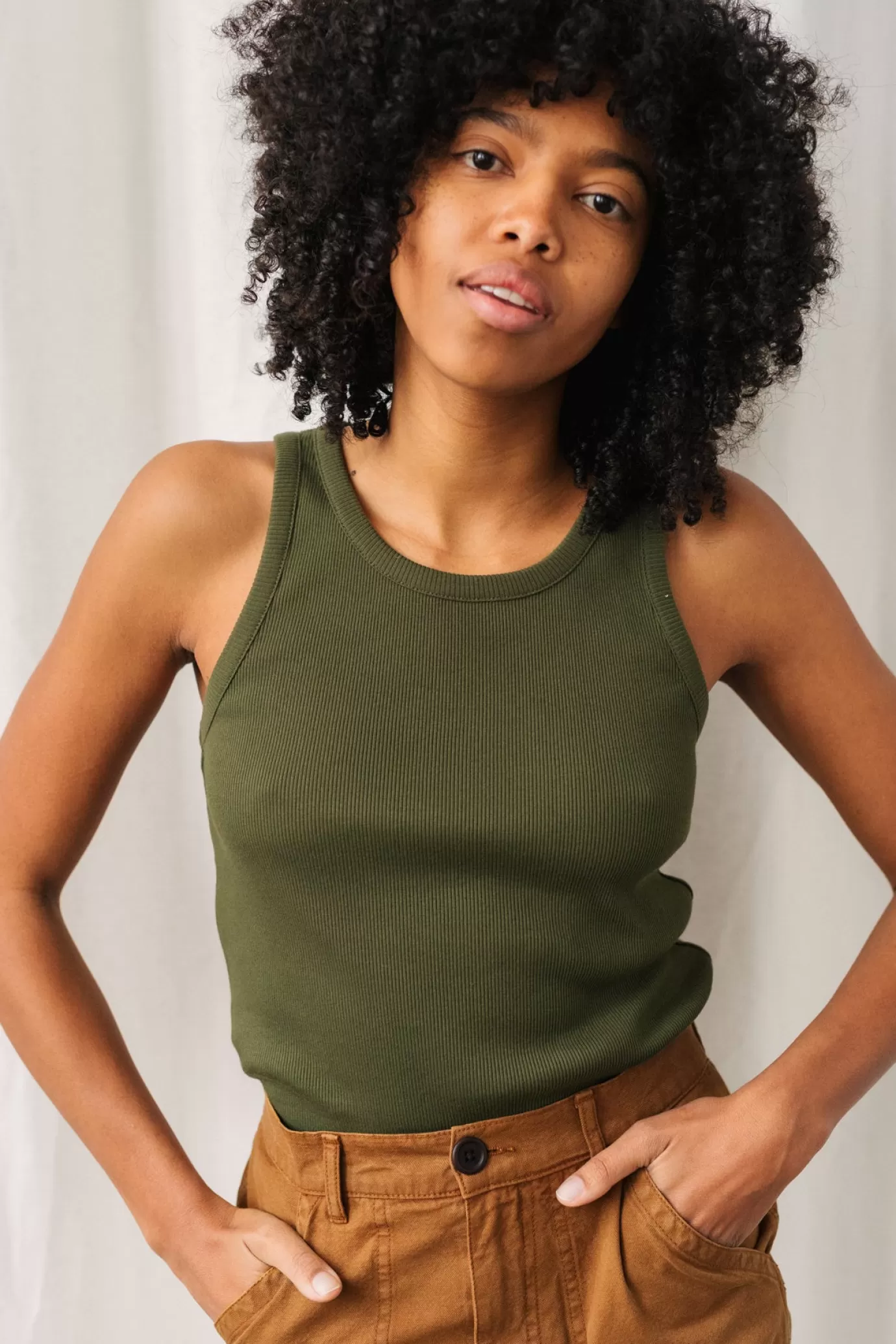 Twothirds Hisingen-Khaki^Women Tops