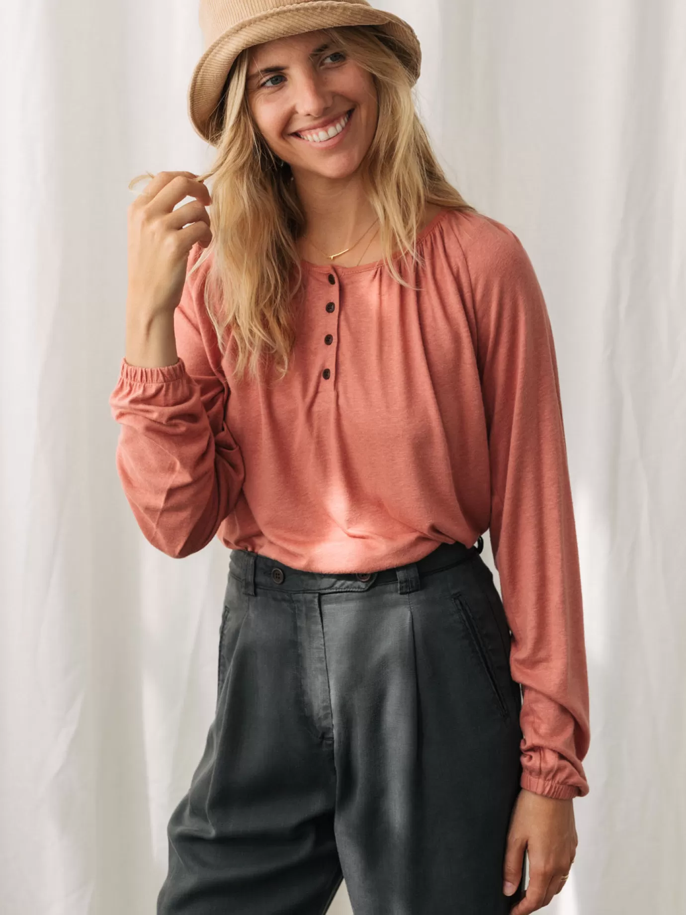 Twothirds Hump-Petal Rose^Women Tops