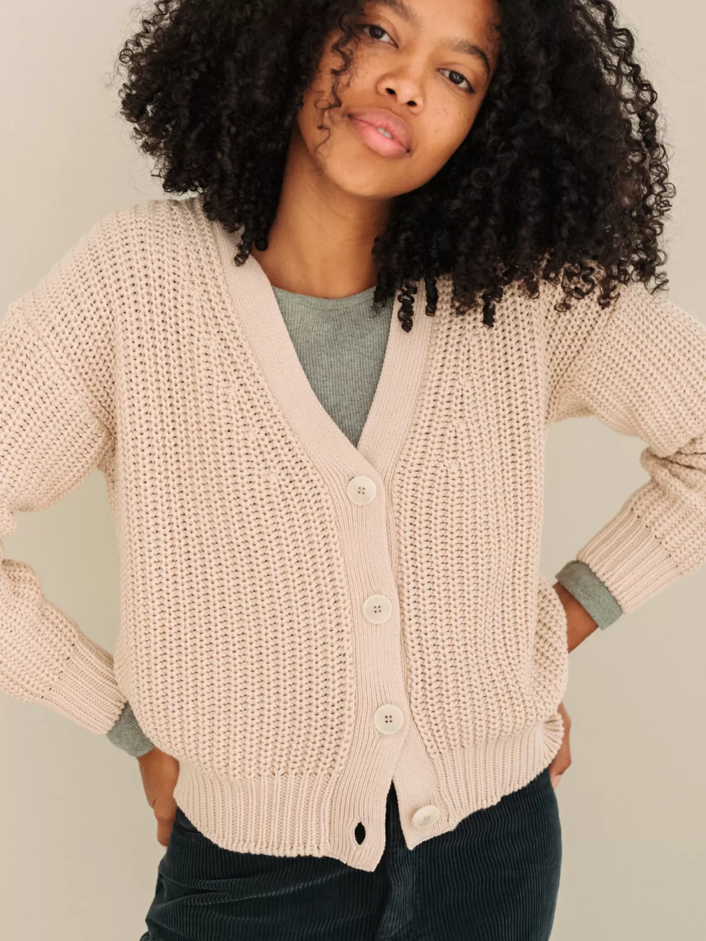 Twothirds Jan Mayen-Ecru^Women Knits