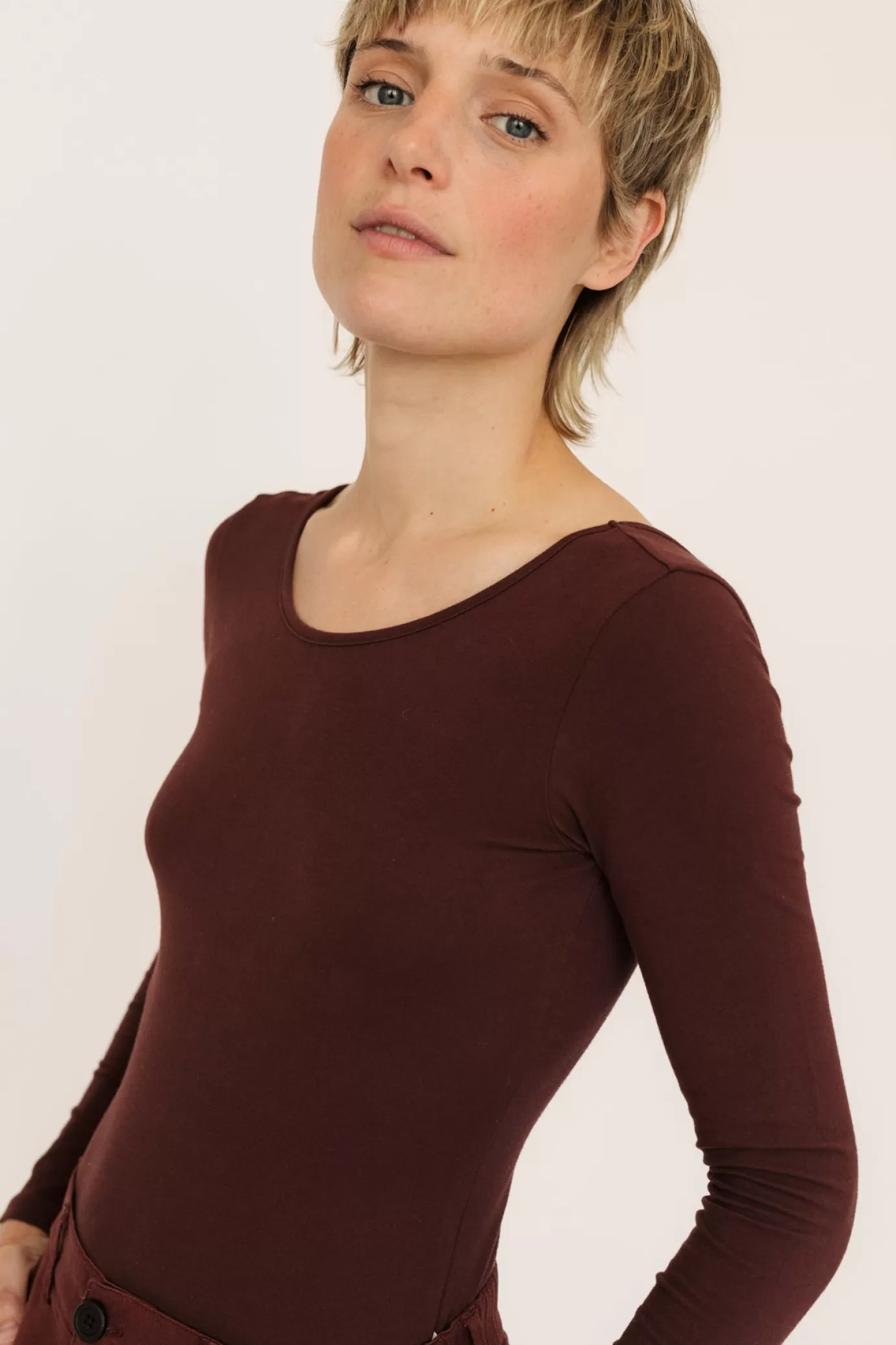 Twothirds Jatte-Russet^Women Tops