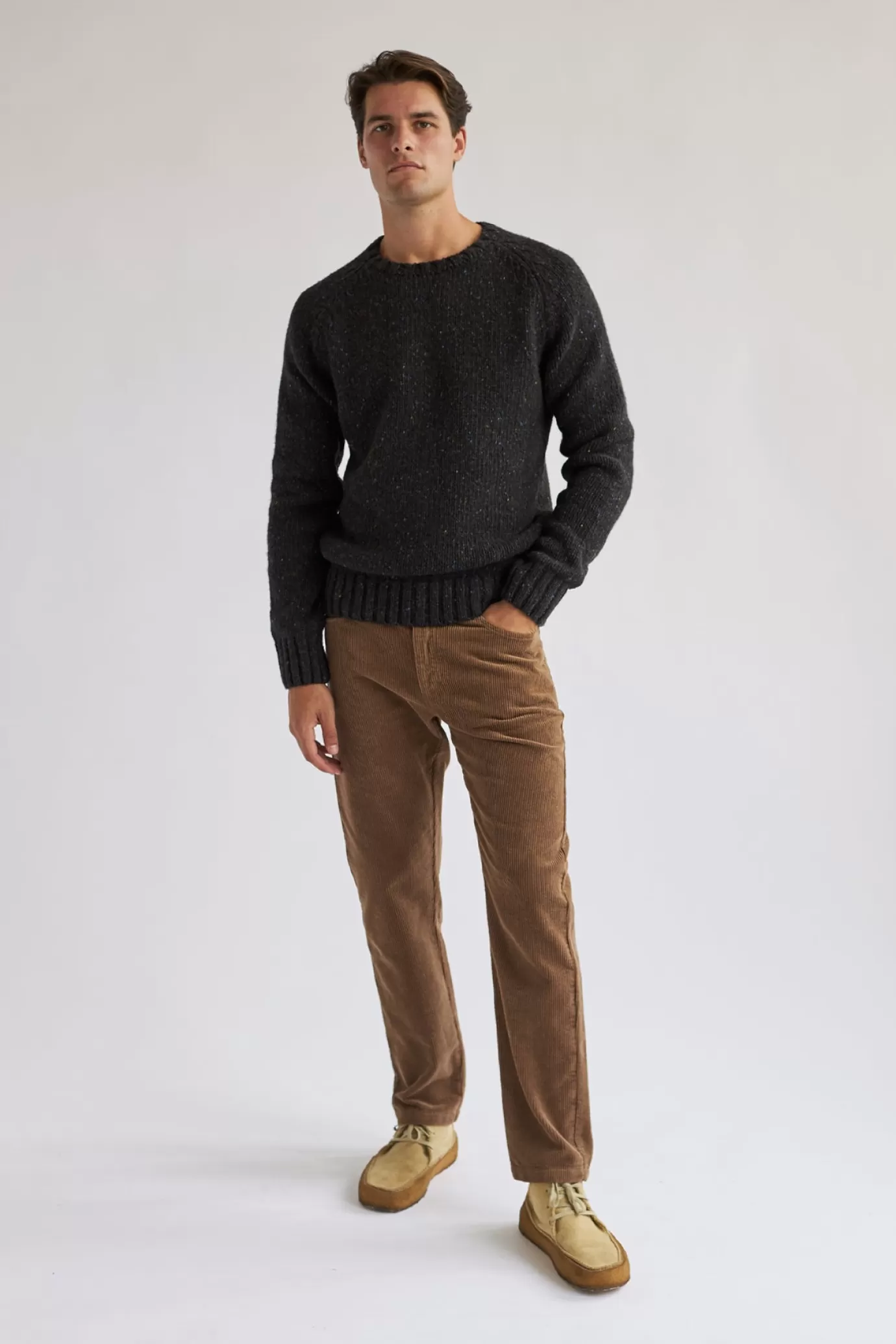 Twothirds Jurmo-Deep Brown^ Wool