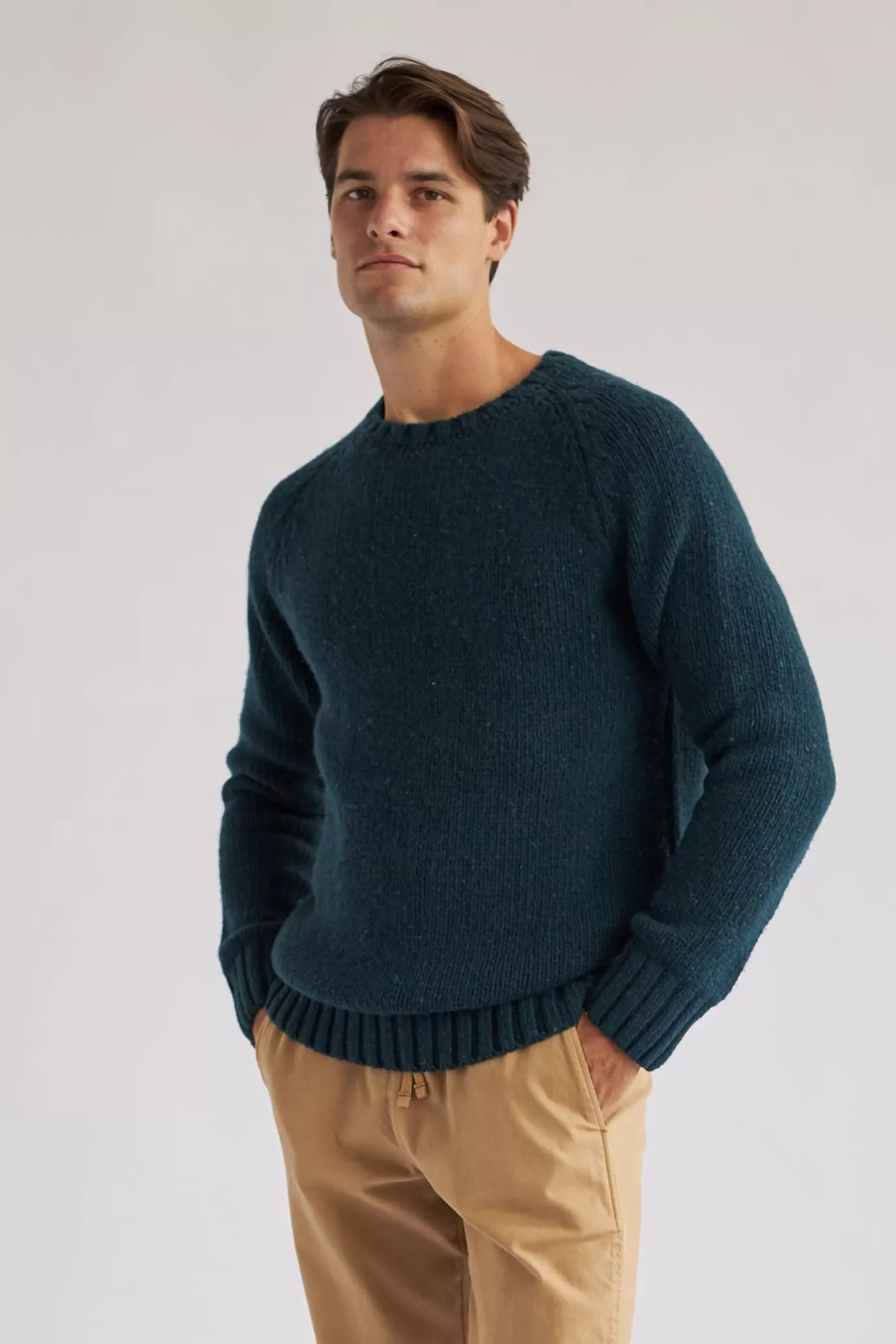 Twothirds Jurmo-Mediterranean Green^ Wool