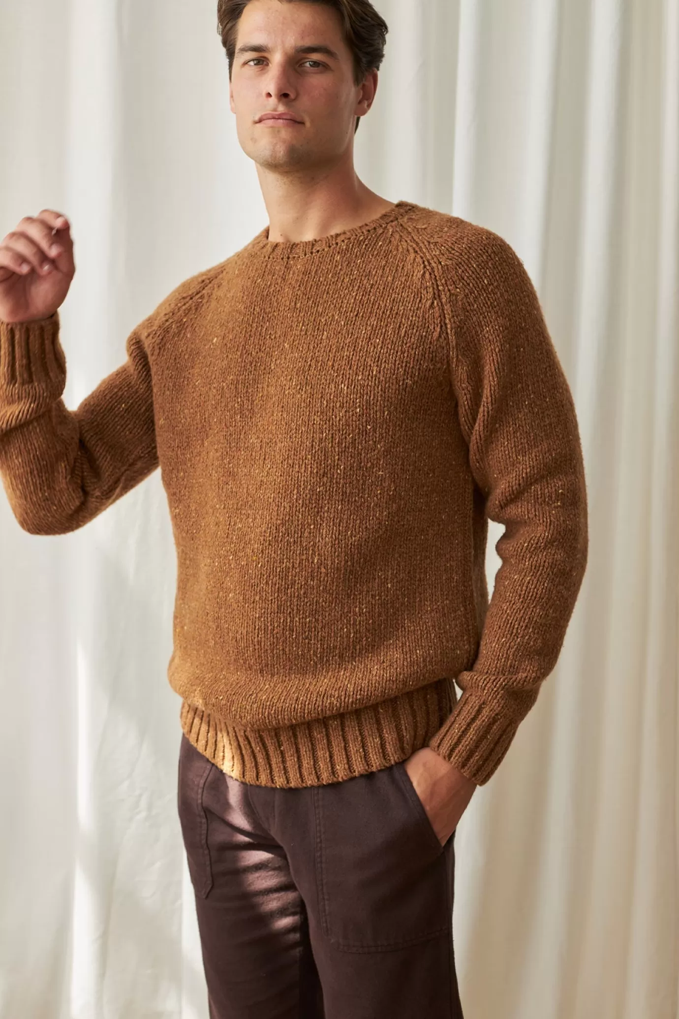 Twothirds Jurmo-Wood Brown^ Wool