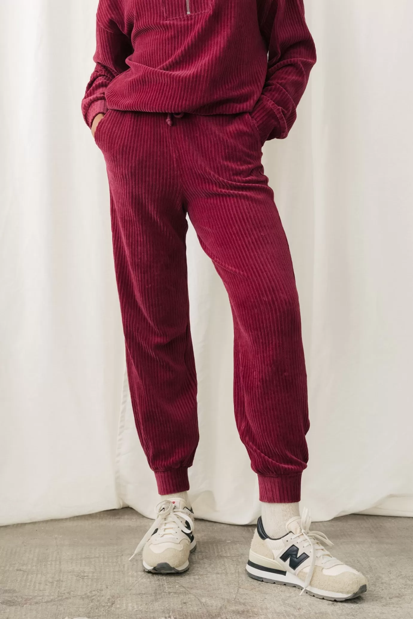 Twothirds Keel-Dark Cranberry^Women Pants | Loungewear Bottoms