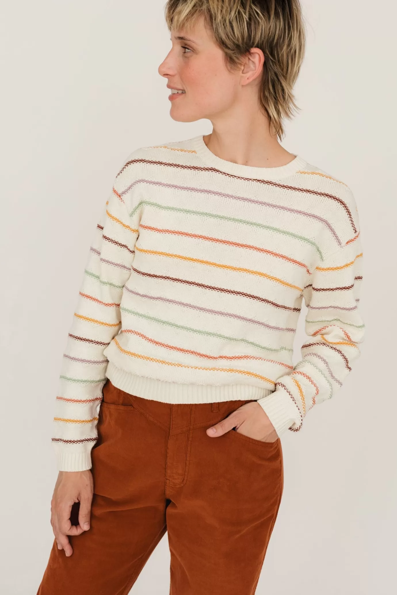 Twothirds Kekepa-Stripes^Women Knits