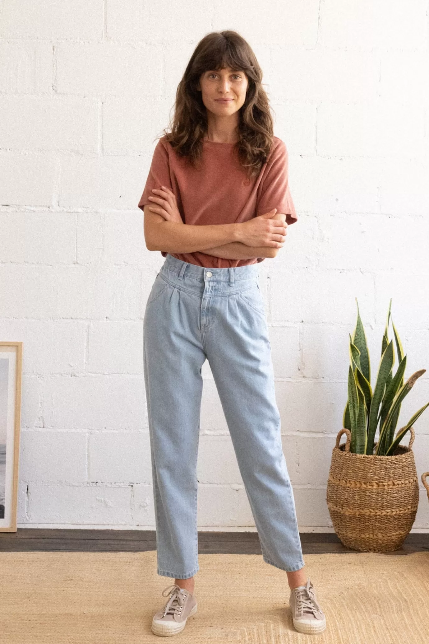 Twothirds Kiritibati-Sky Blue^Women Pants