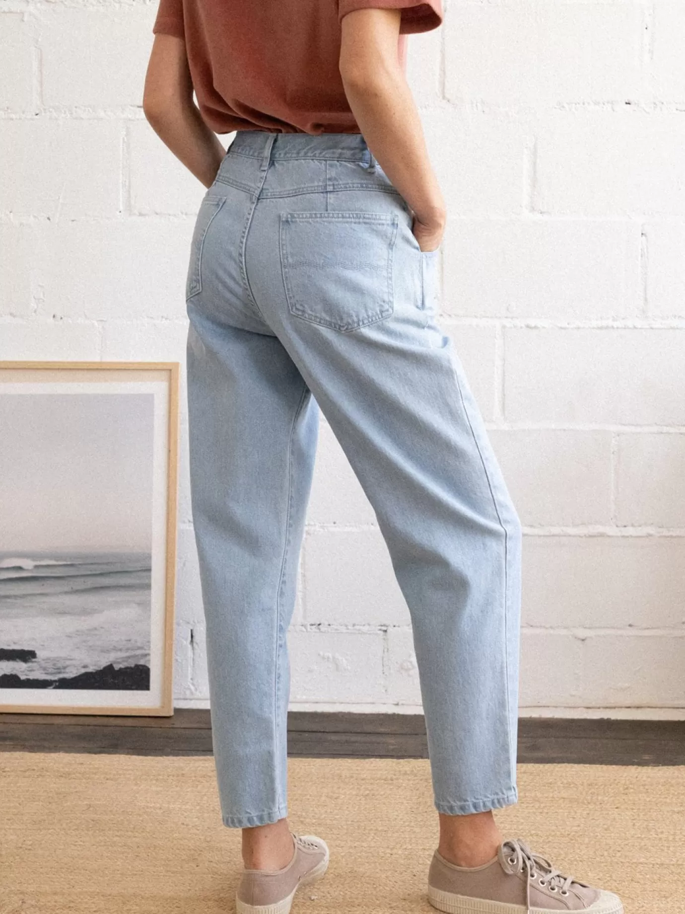 Twothirds Kiritibati-Sky Blue^Women Pants