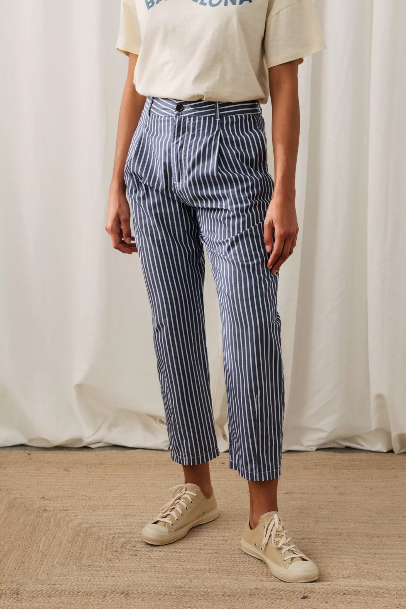 Twothirds Kyrklandet-Stripes^Women Pants