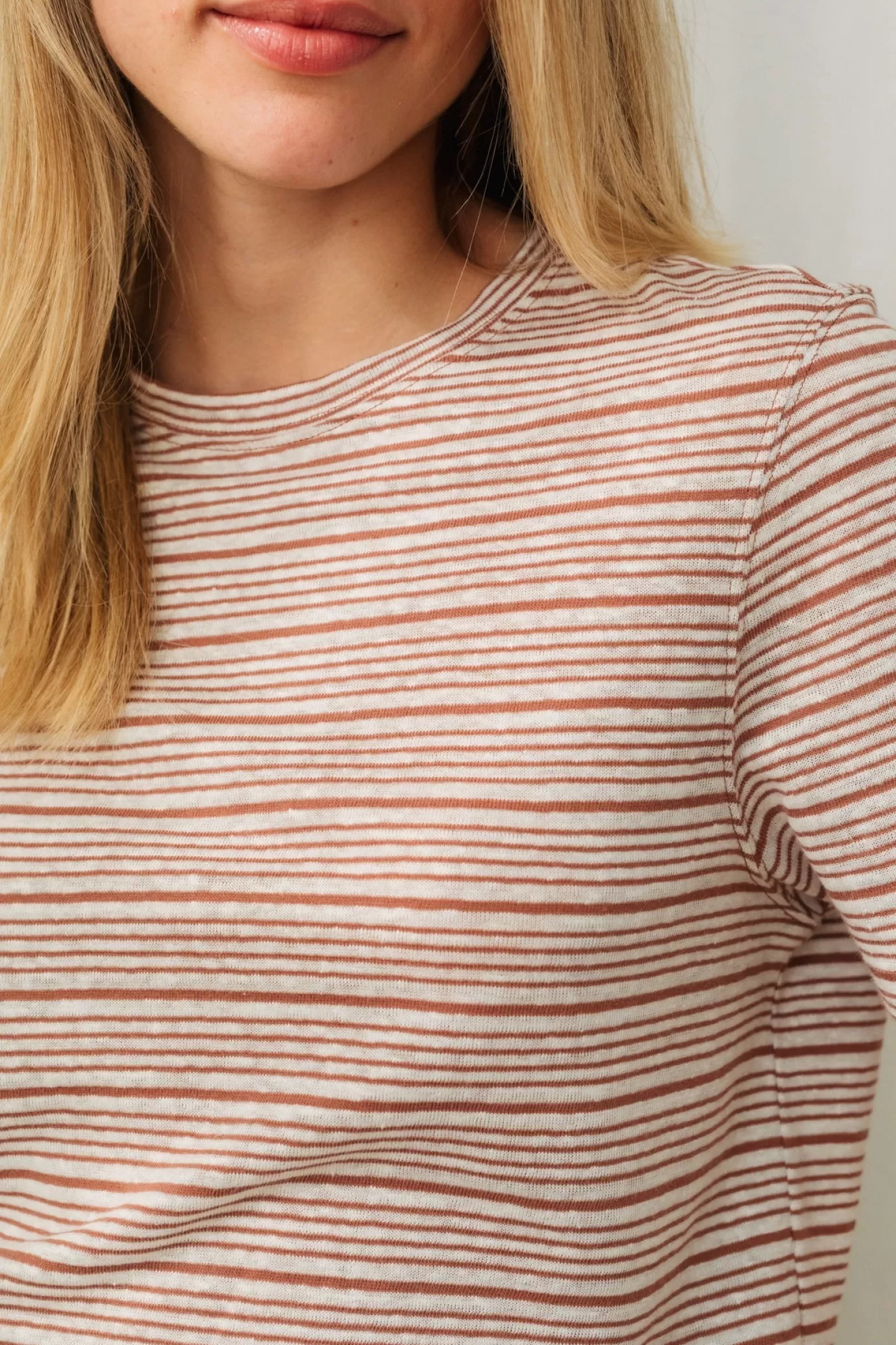 Twothirds Laplace-Toffee Stripes^Women Tops