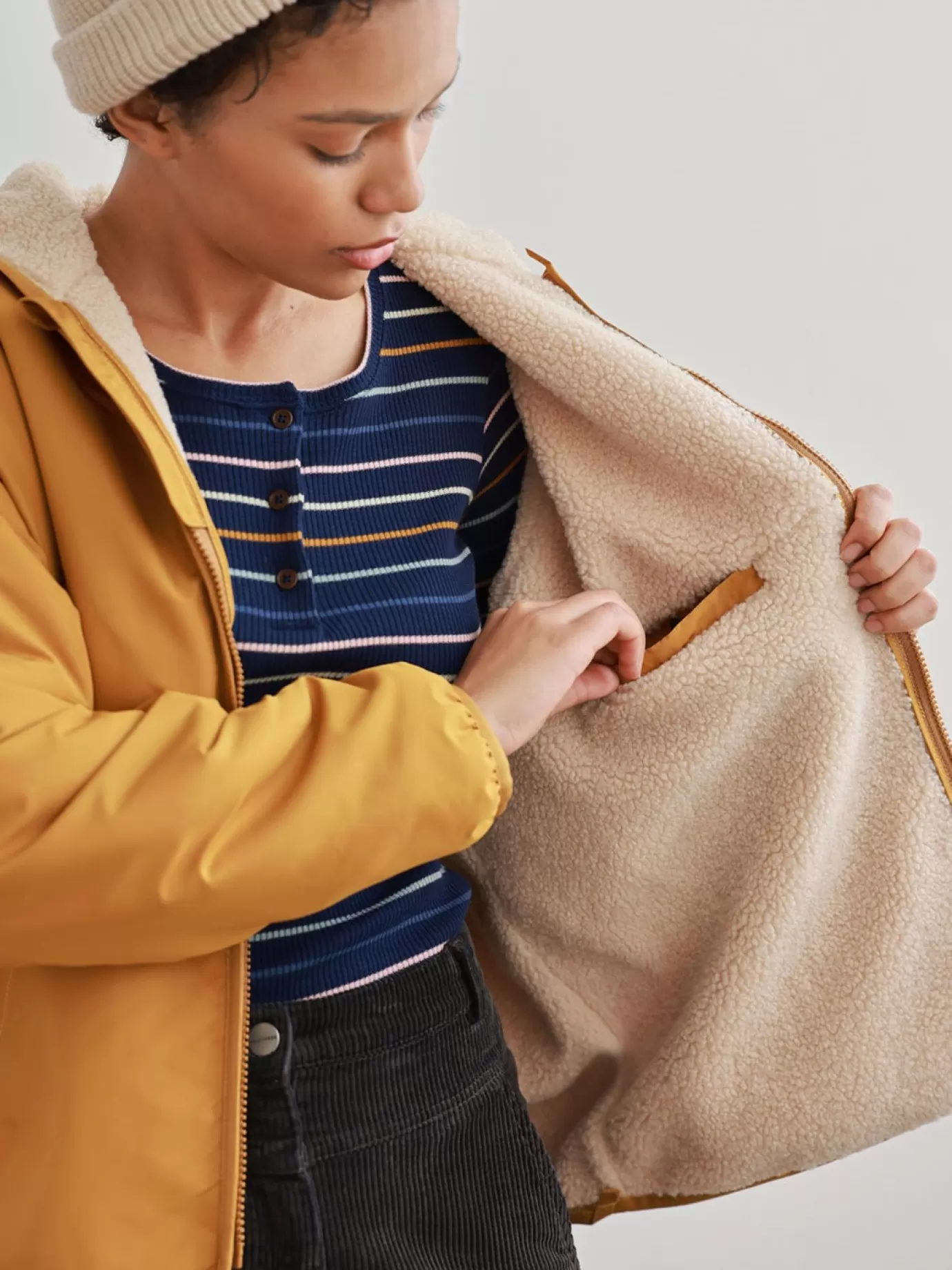 Twothirds Laurie-Mustard^Women Jackets