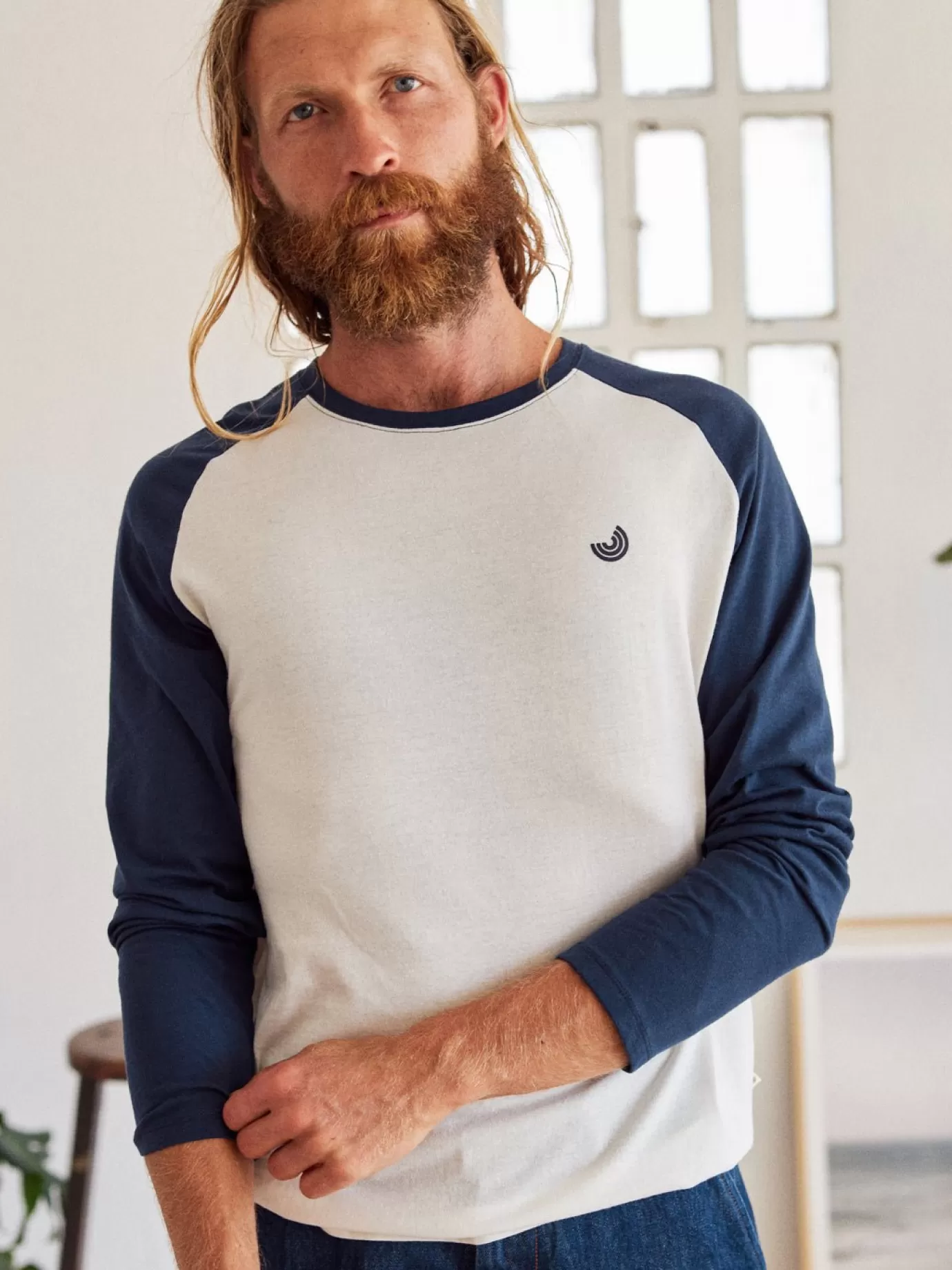 Twothirds Likuri-Natural White/Navy^ T-Shirts