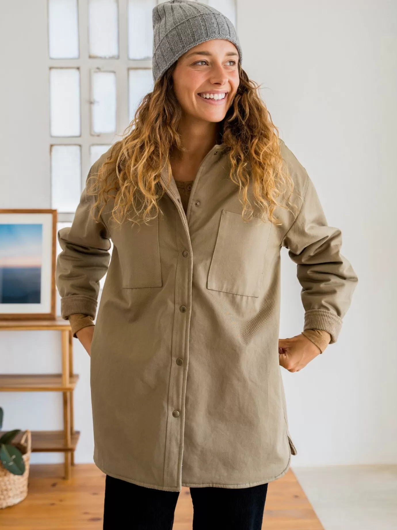 Twothirds Lowther-Sage Green^Women Jackets