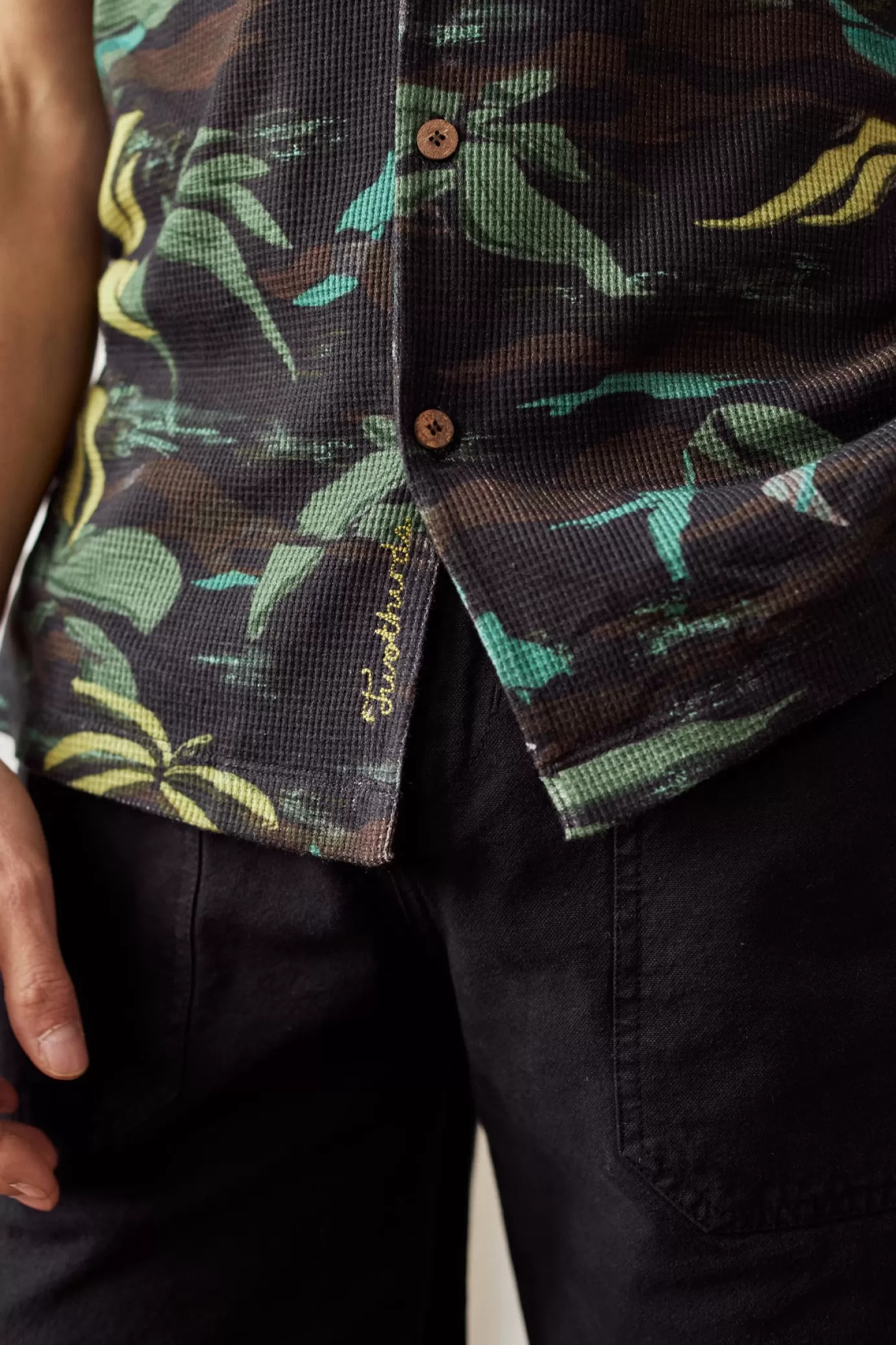 Twothirds Maziwi-Dark Green/Khaki^ Shirts