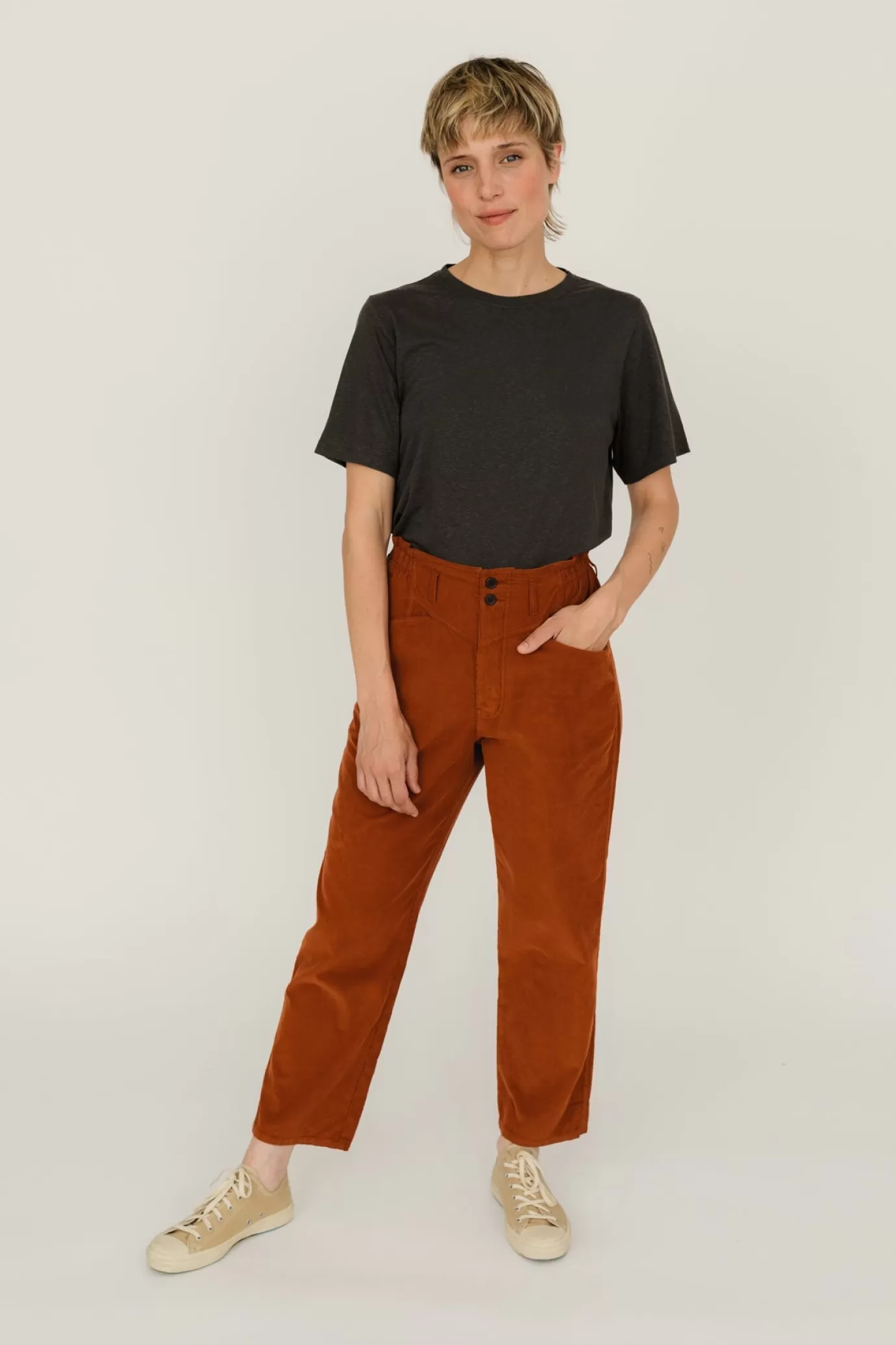 Twothirds Merrion-Chocolate Plum^Women Tops