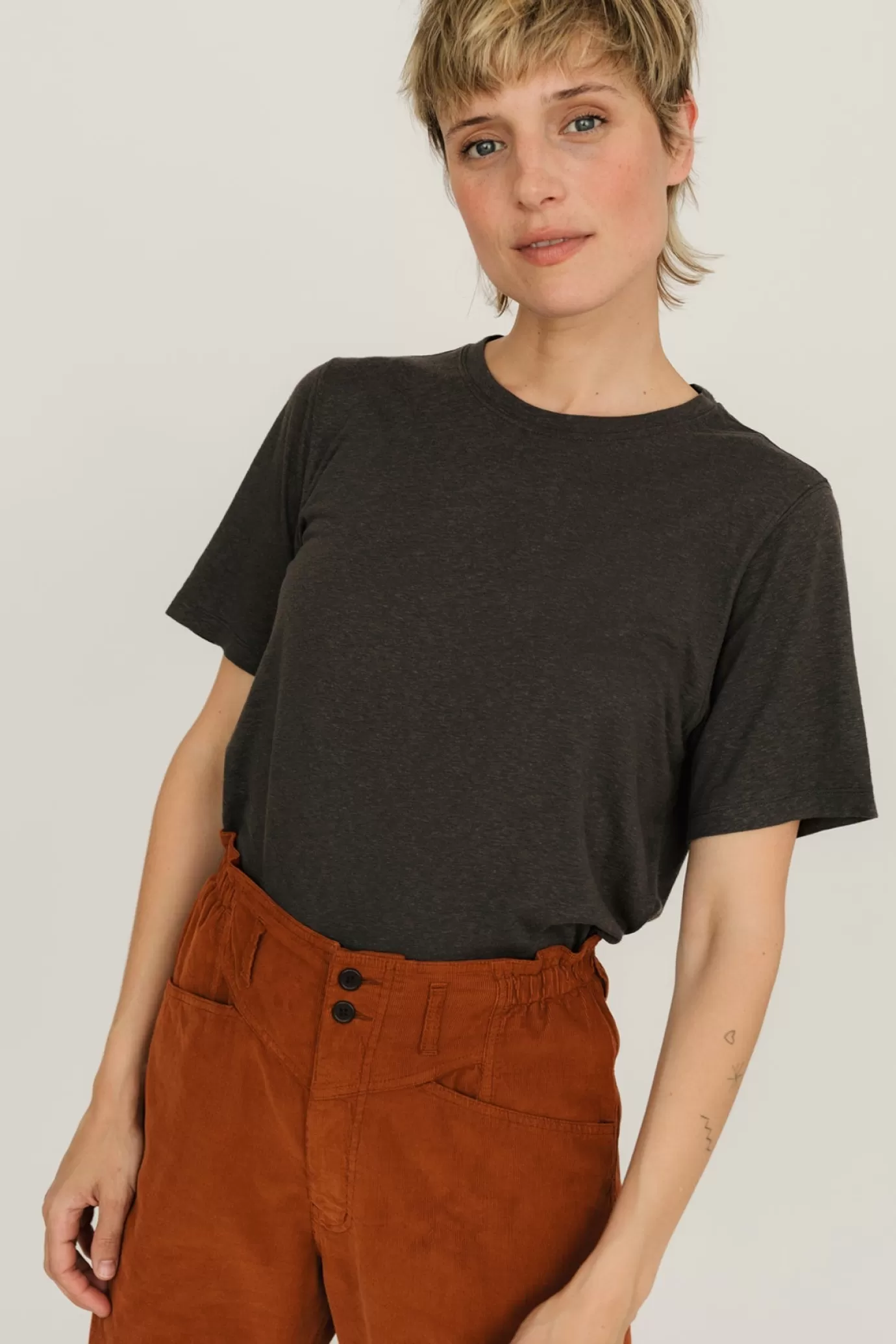 Twothirds Merrion-Chocolate Plum^Women Tops