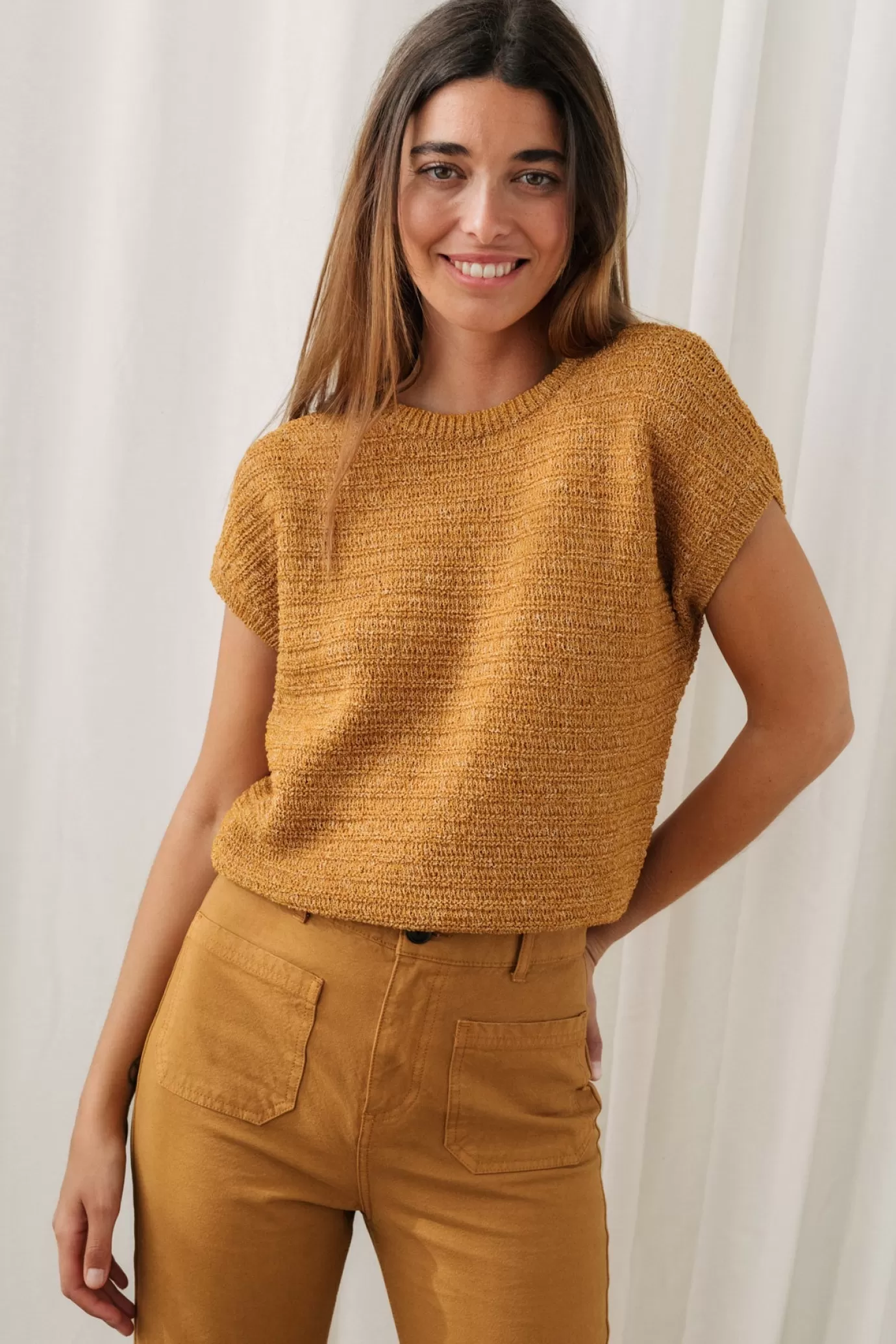 Twothirds Moutohora-Cumin^Women Knits