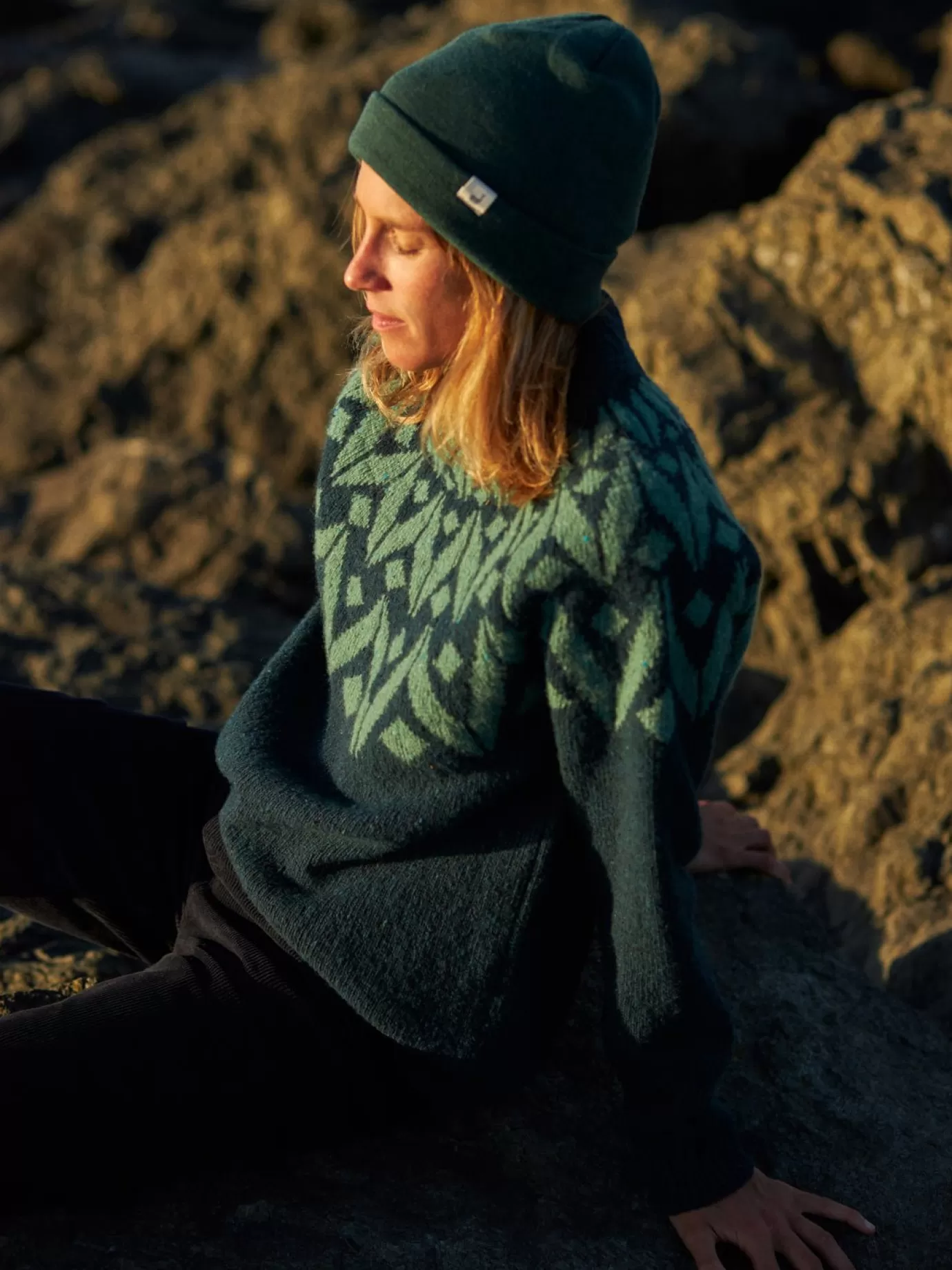 Twothirds Muna-Green^Women Knits