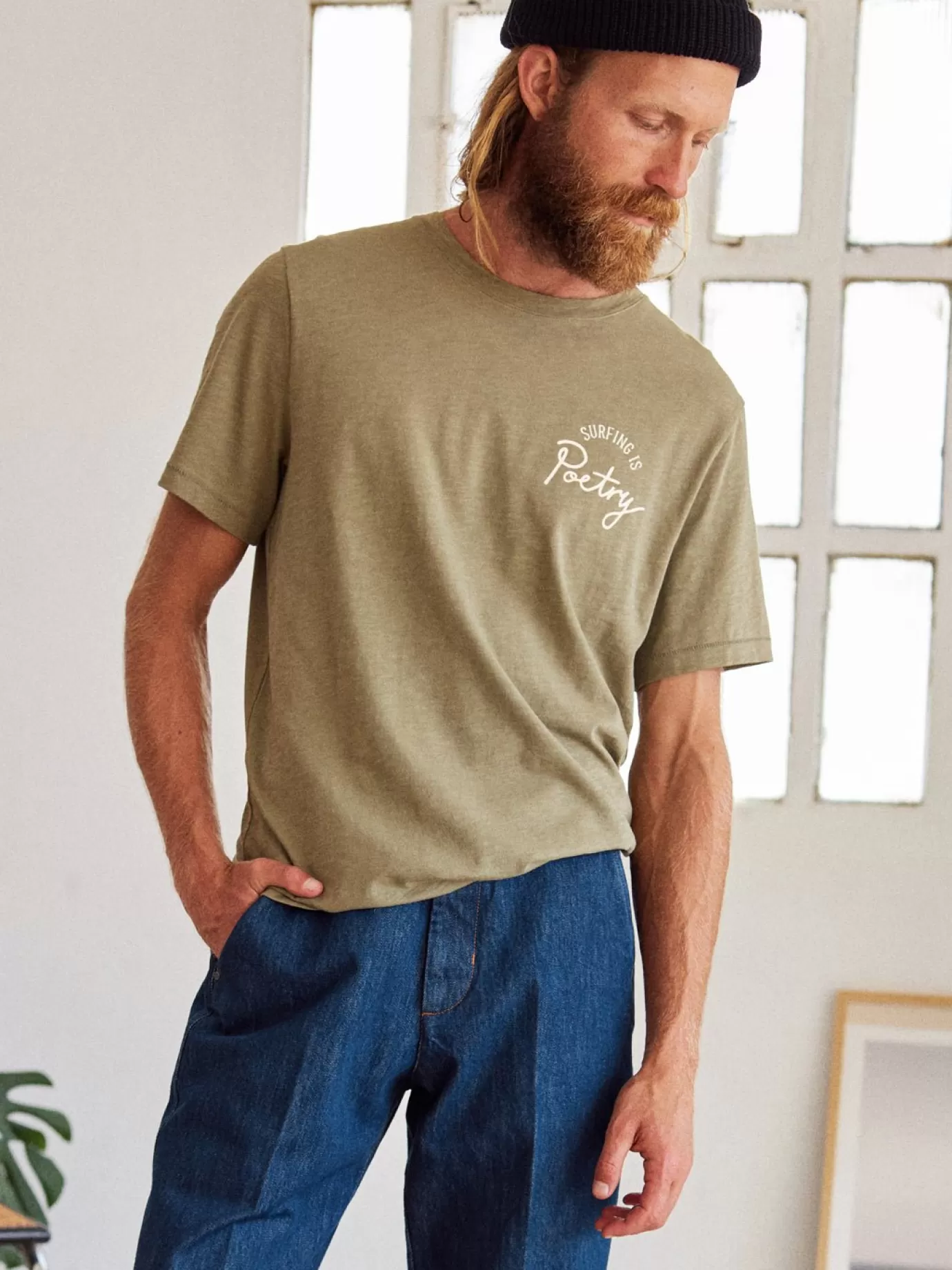 Twothirds Namotu-Khaki^ T-Shirts