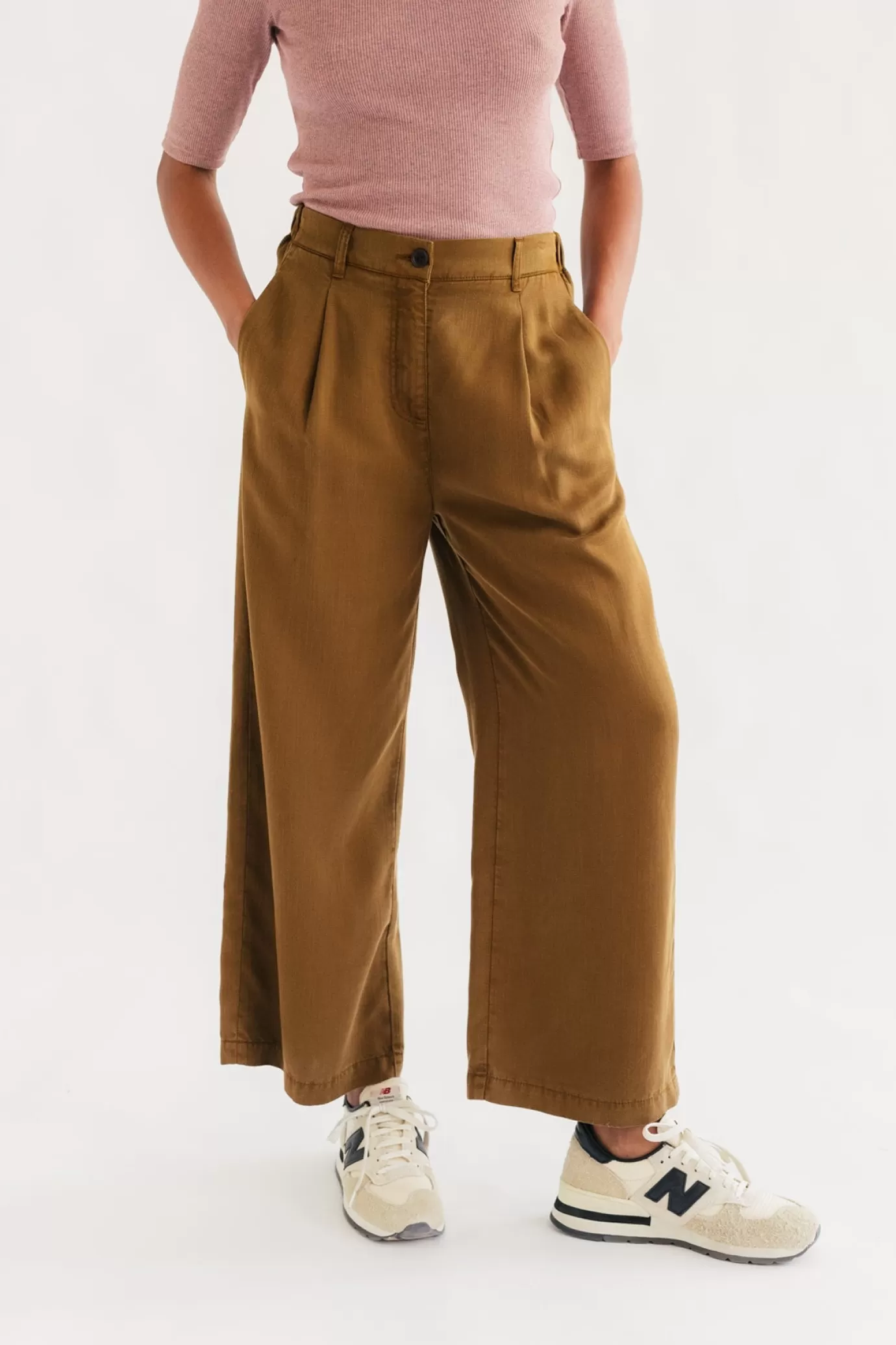 Twothirds Nanpu-Dusty Ochre^Women Pants