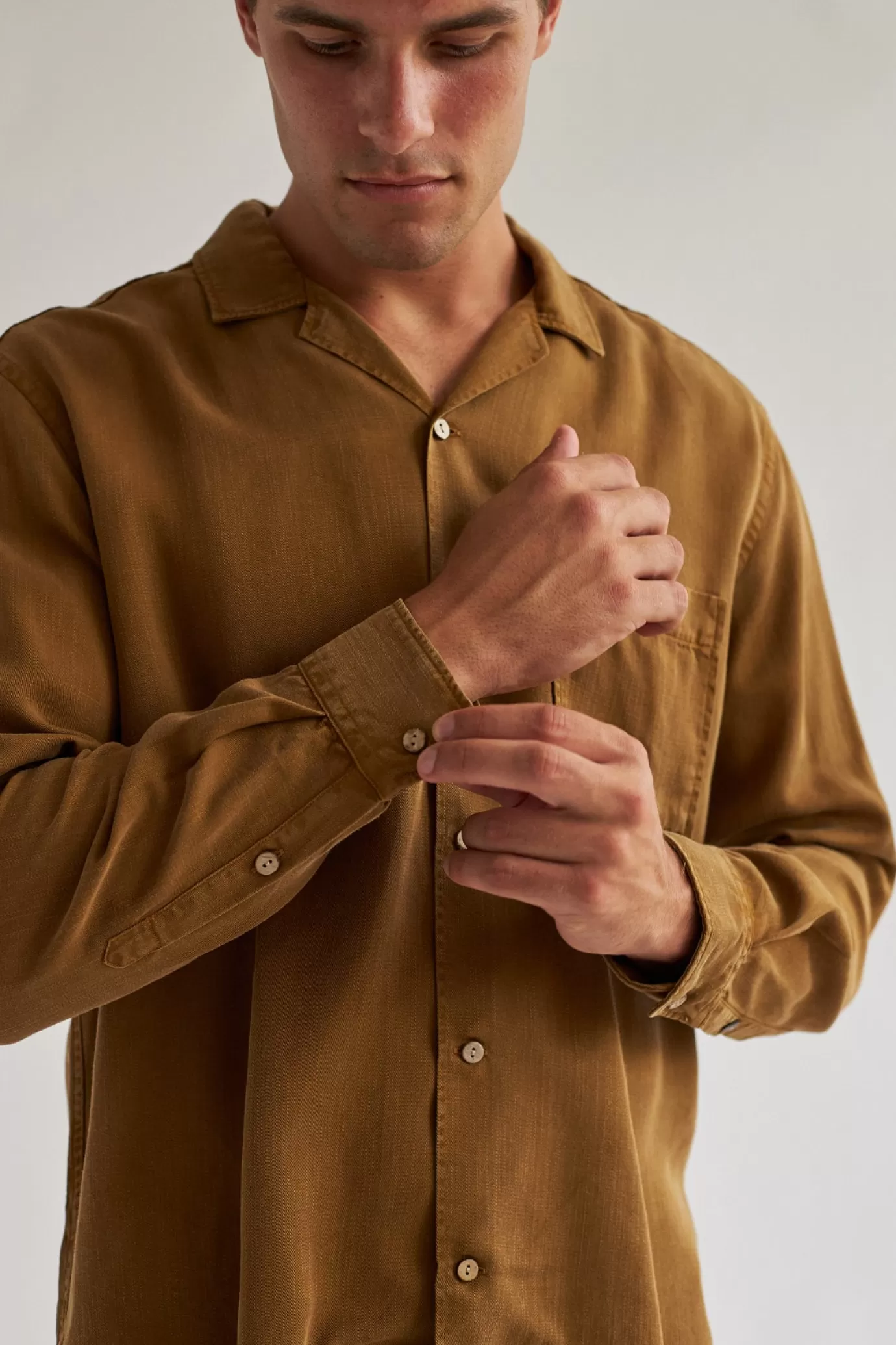 Twothirds Nuku Hiva-Bronze Brown^ Shirts