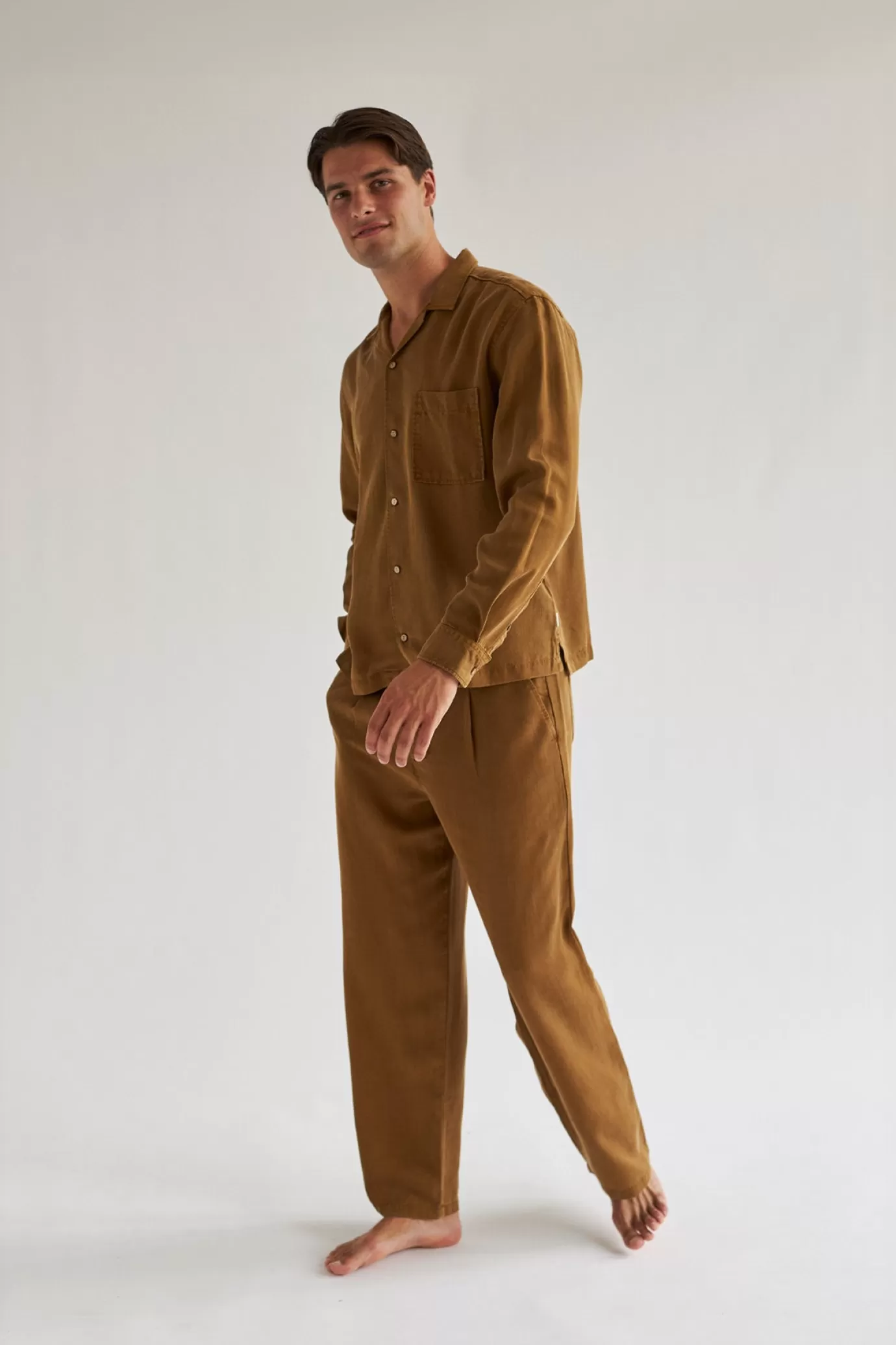 Twothirds Nuku Hiva-Bronze Brown^ Shirts