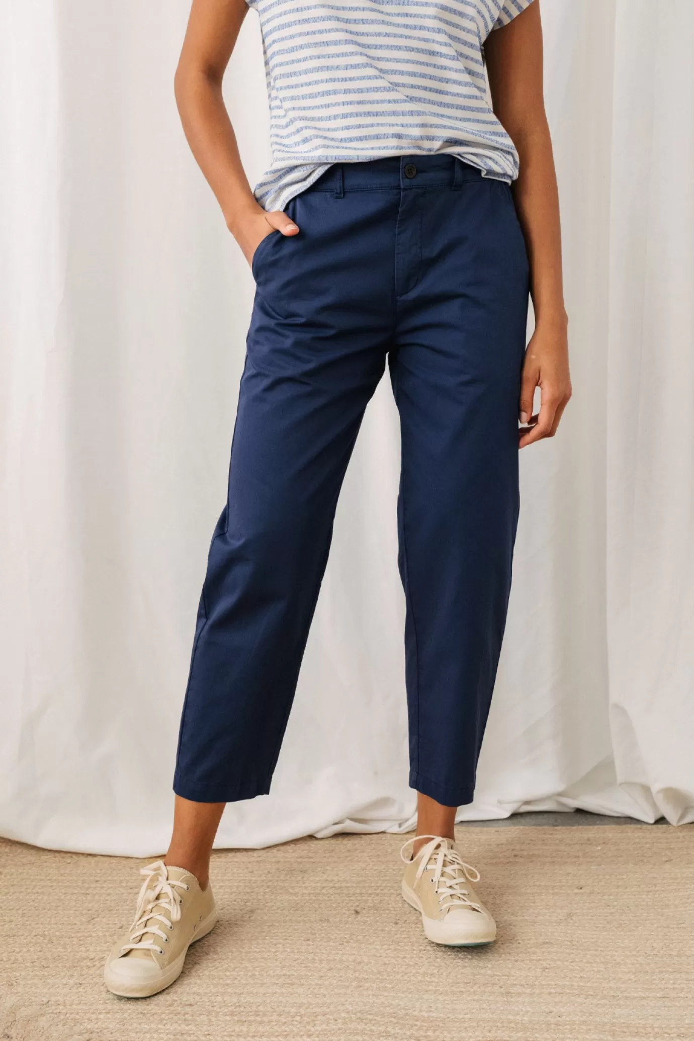 Twothirds Olkhon-Washed Navy^Women Pants