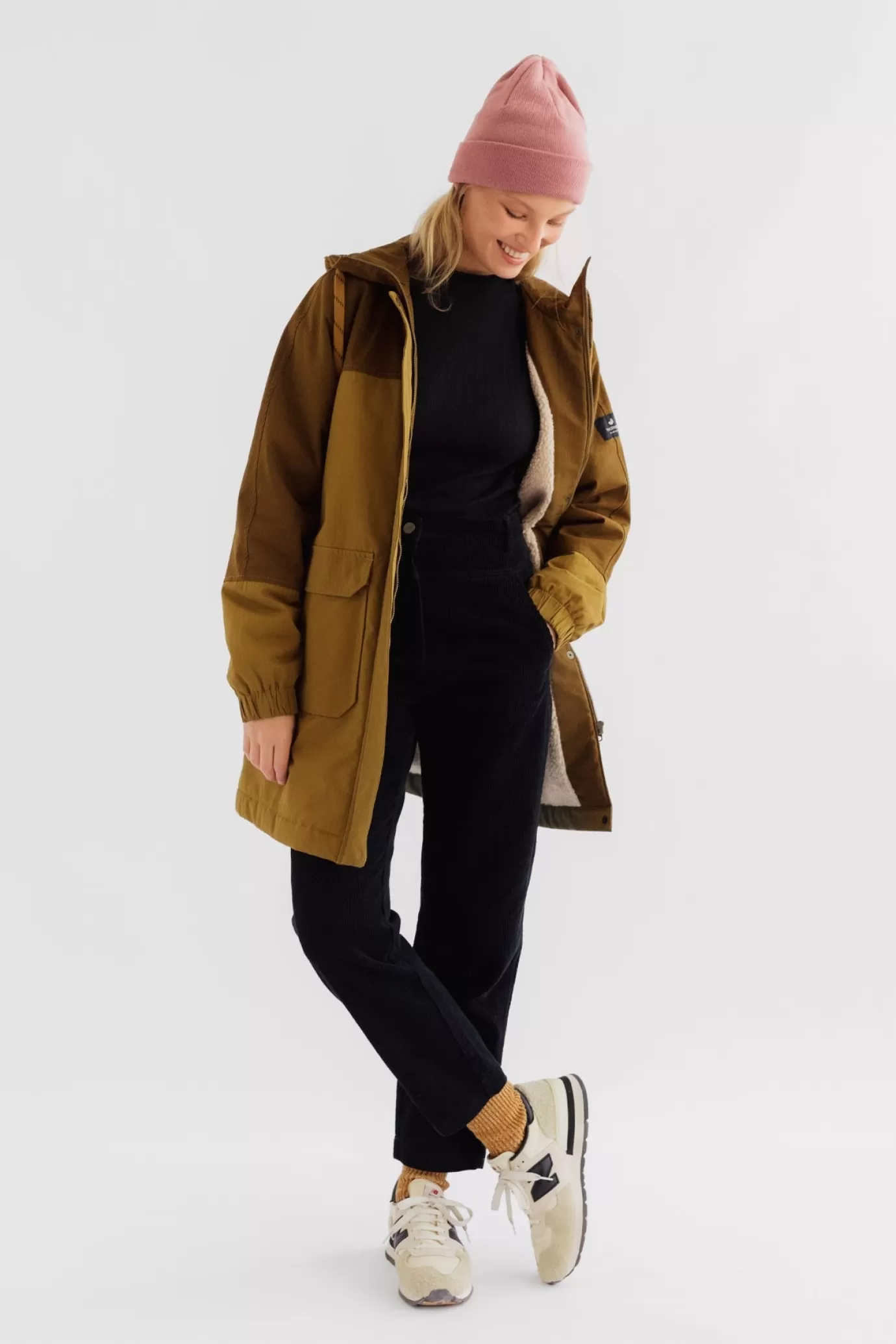 Twothirds Orlok-Block Colour Mustard^Women Jackets