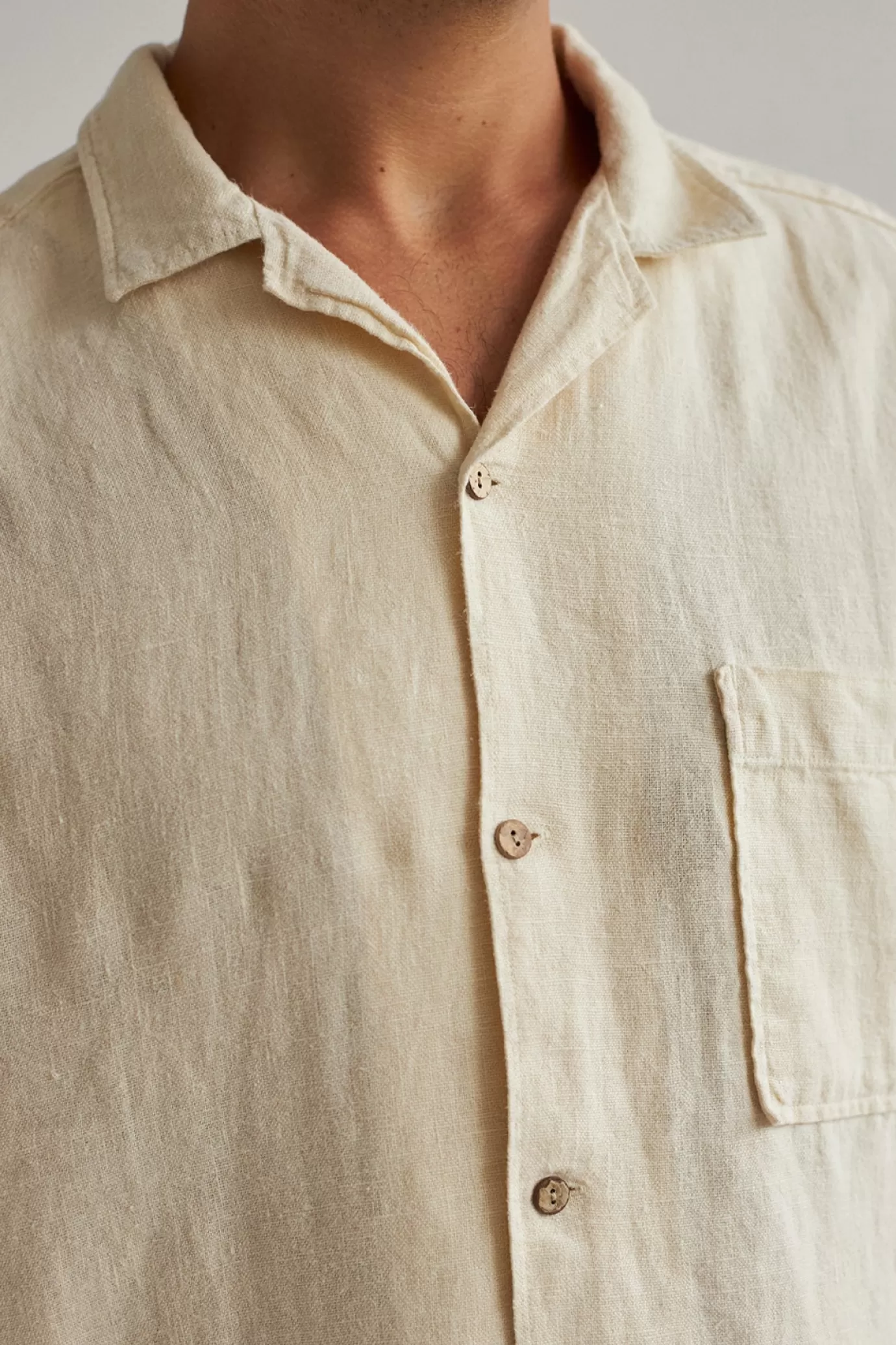 Twothirds Rapa Iti-Antique White^ Shirts